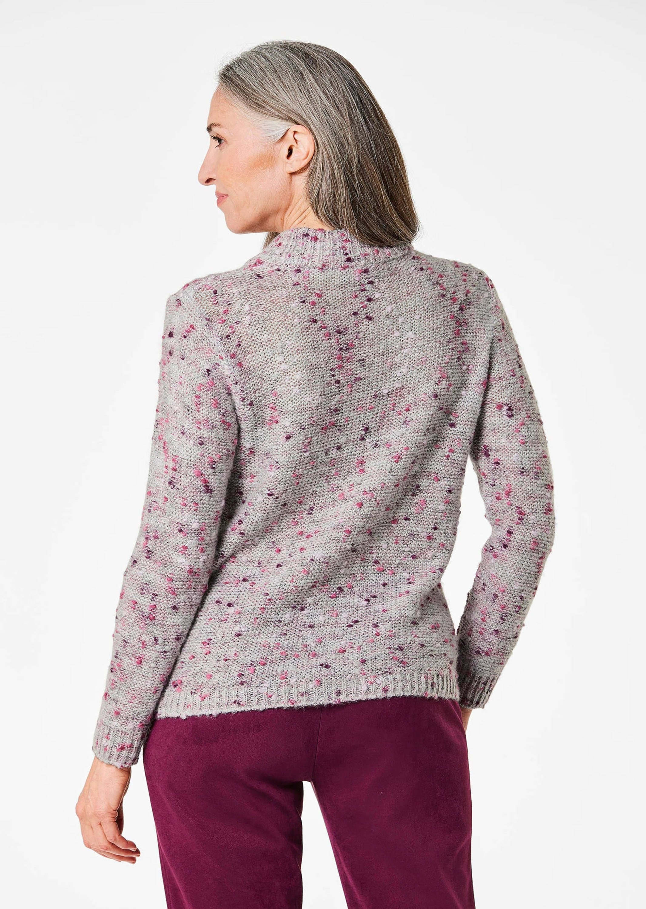 GOLDNER Rundhalspullover »Kurzgröße Pullover«