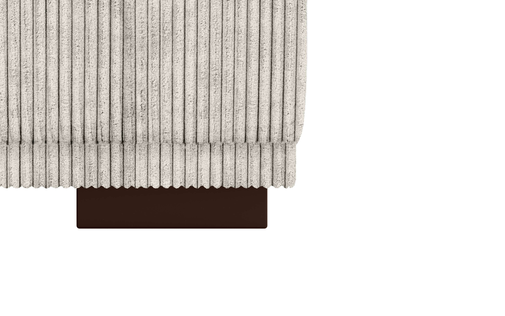 Home affaire Polsterhocker »BORNHOLM, kleiner Hocker passend zur Serie, Maße B/T/H: 61/72/46 cm«, mit Wellenfederung, in hochwertiger Verarbeitung