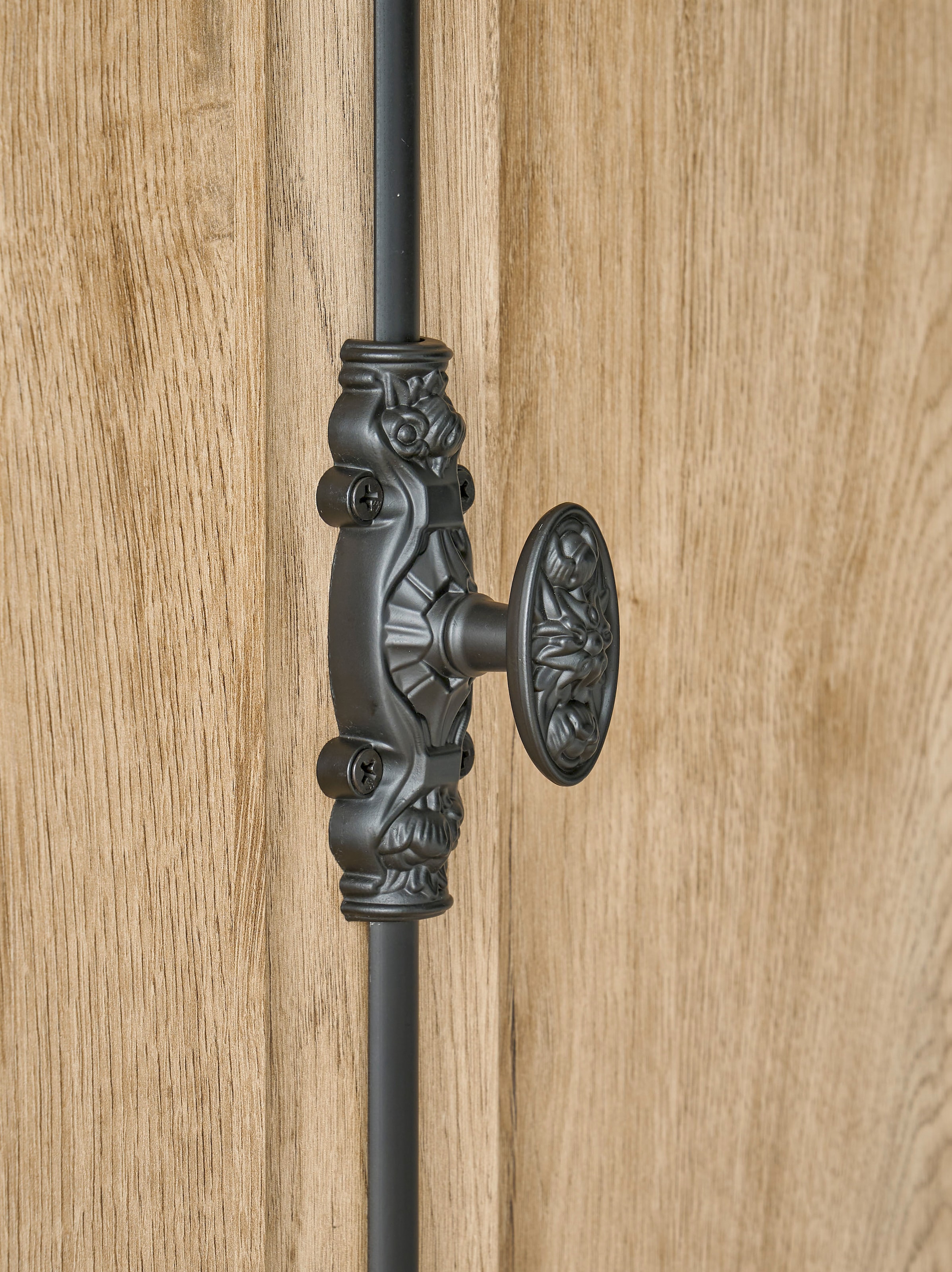 Home affaire Wohnwand »Cornwall, Anbauwand im Landhausstil, Wohnzimmer-Set, Eiche Dekor« Set, 4 Stk. tlg.