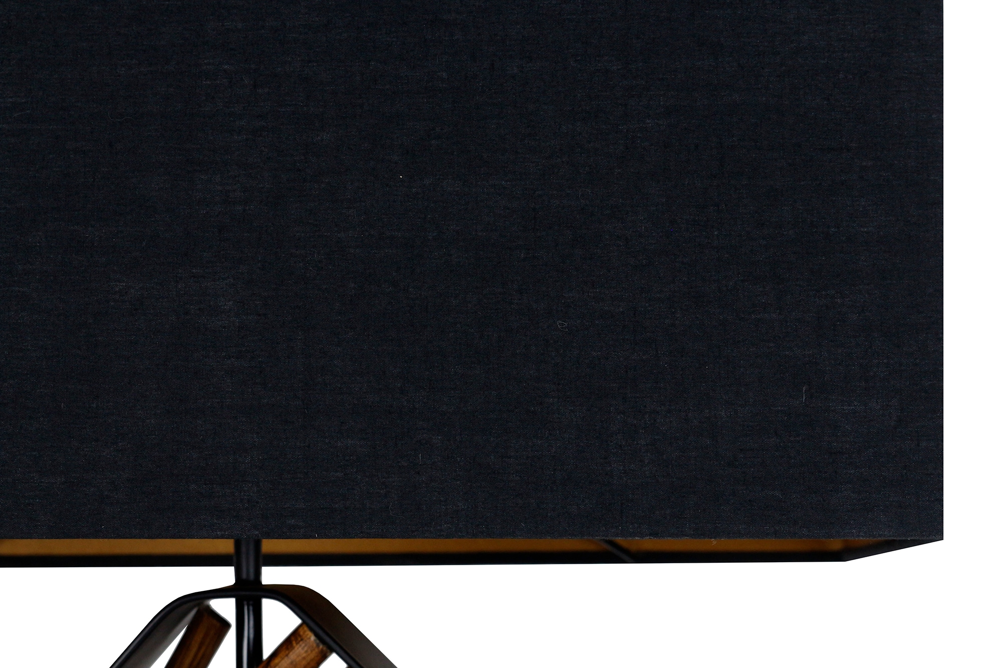 SalesFever Stehlampe »Treibholz« E27 1 Stk. Schirm innen goldfarben