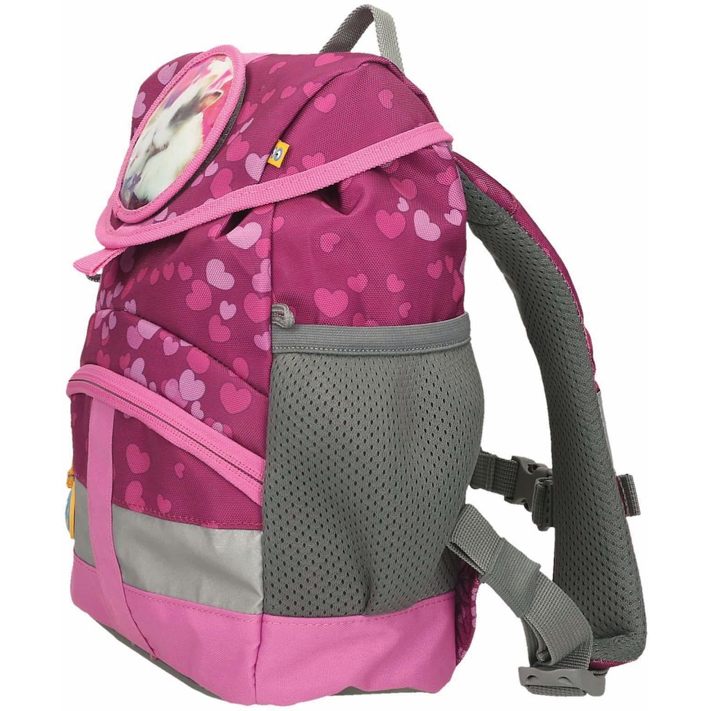 SCHOOL-MOOD® Kinderrucksack »Kiddy, Chloe«, Reflektoren