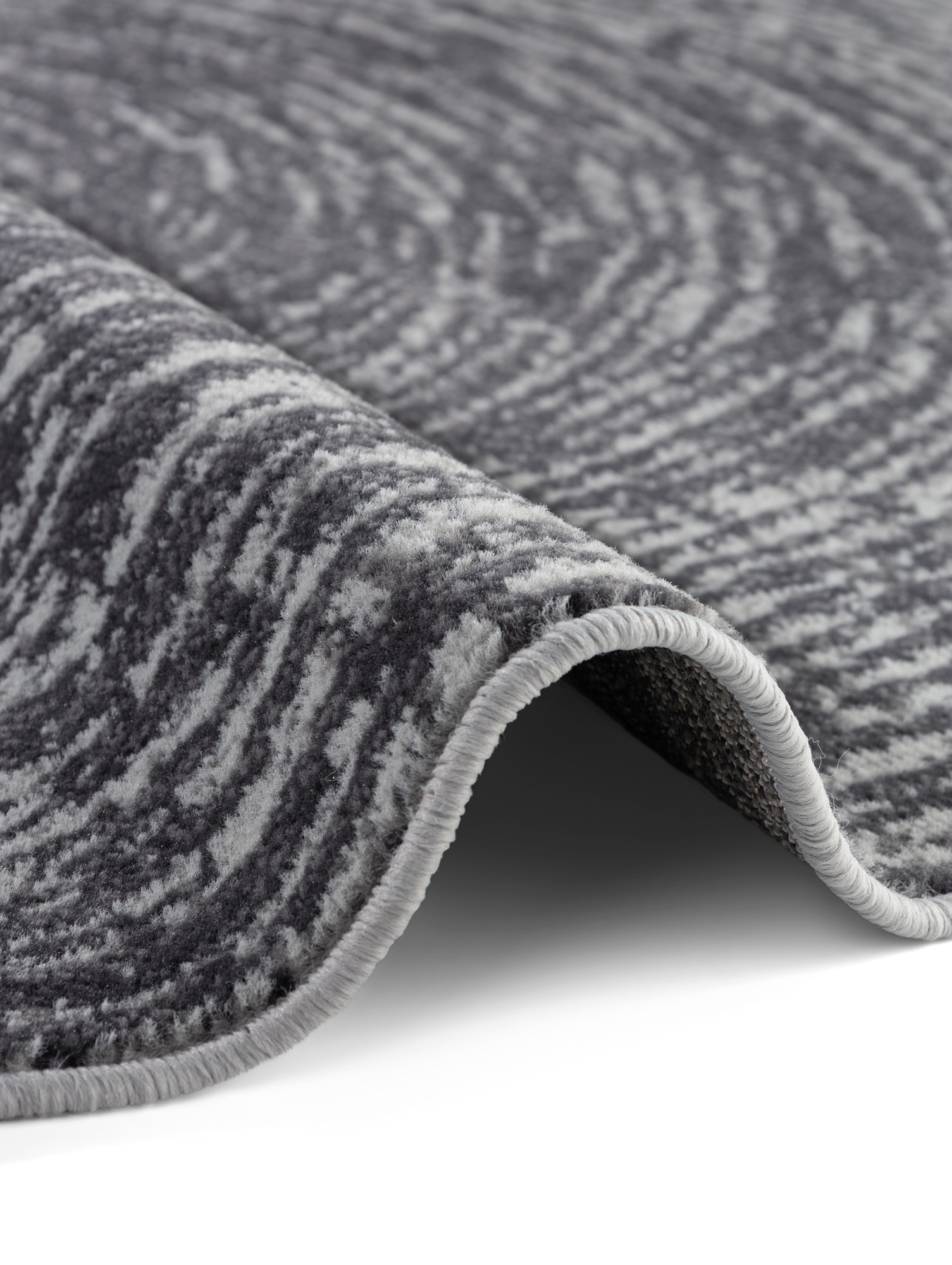 HANSE Home Teppich »Cavallo« rund 9 mm Höhe Wohnzimmer, Schlafzimmer, Flur, Kurzflor, meliert, Vintage, weich