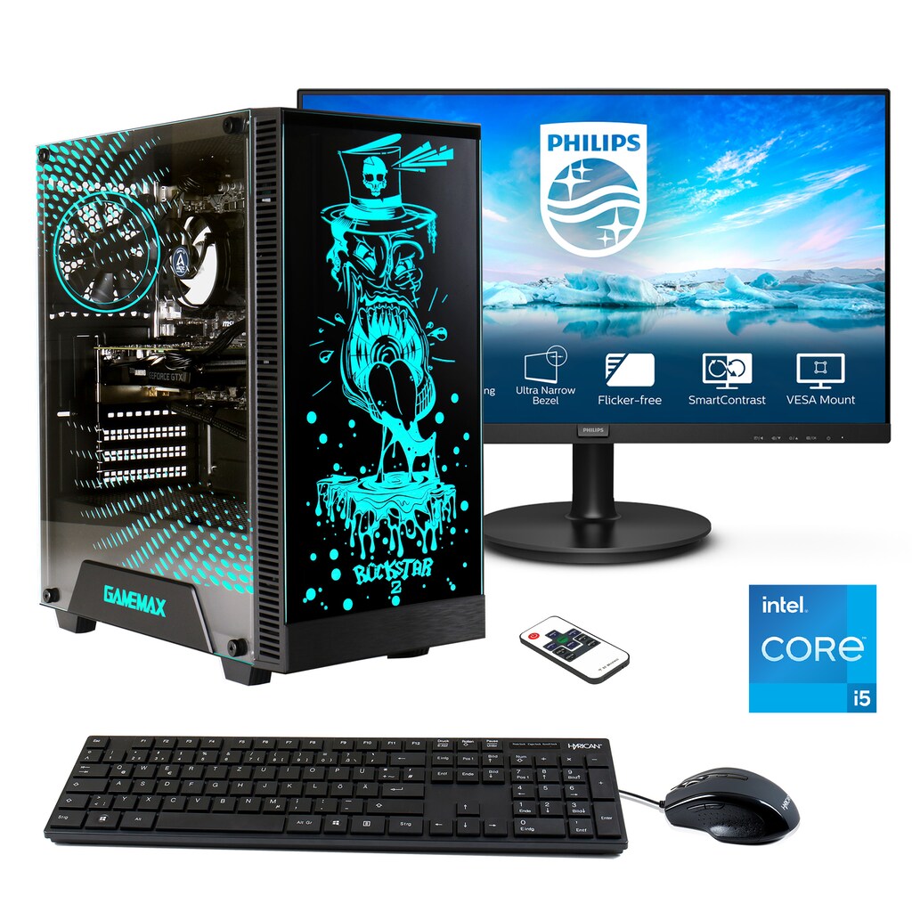 Hyrican Gaming-PC-Komplettsystem »Rockstar SET02360«