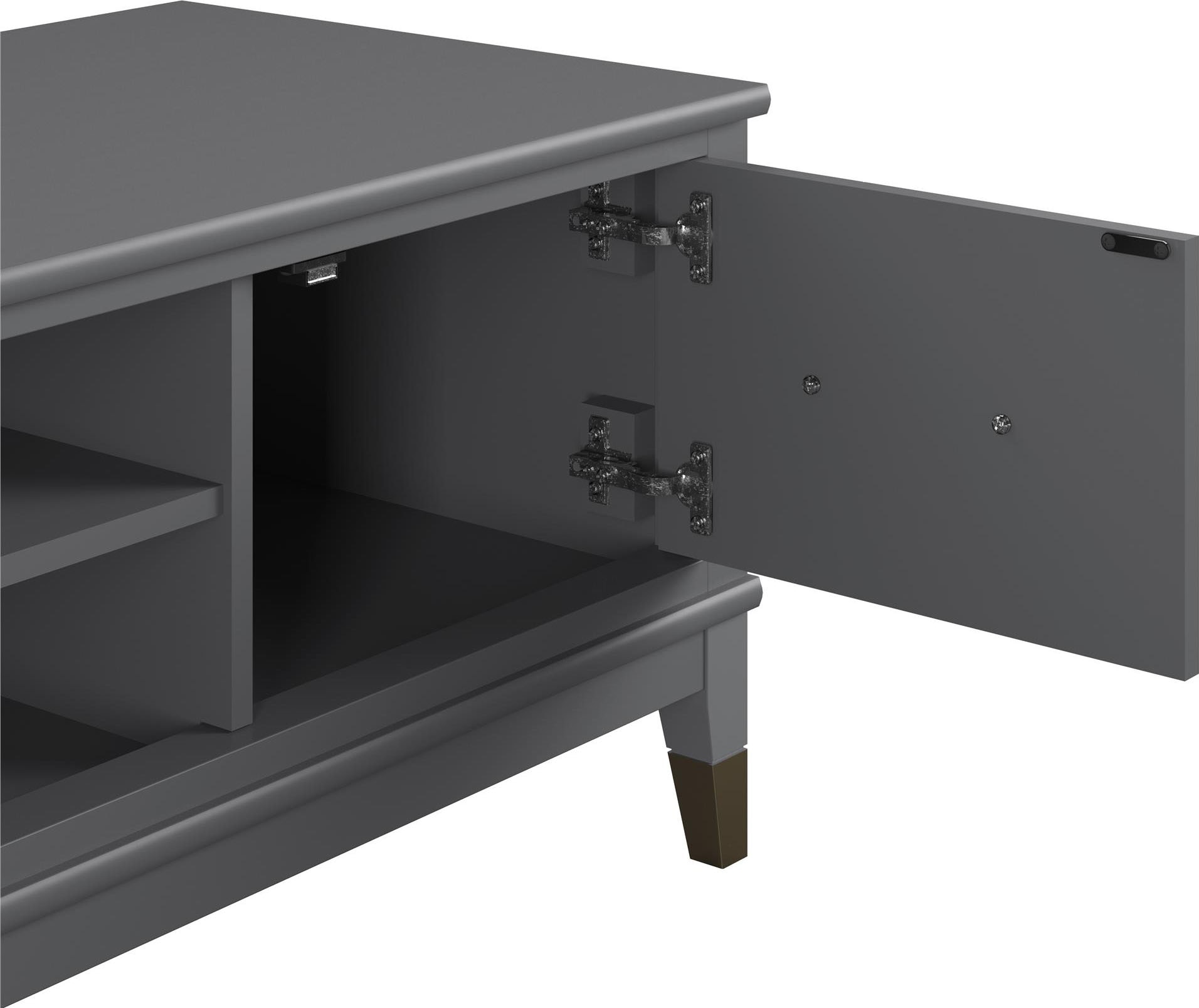 CosmoLiving by Cosmopolitan Lowboard »Westerleigh« Kommode mit 3 x Kabeldurchführungen, MDF, Breite 152 cm