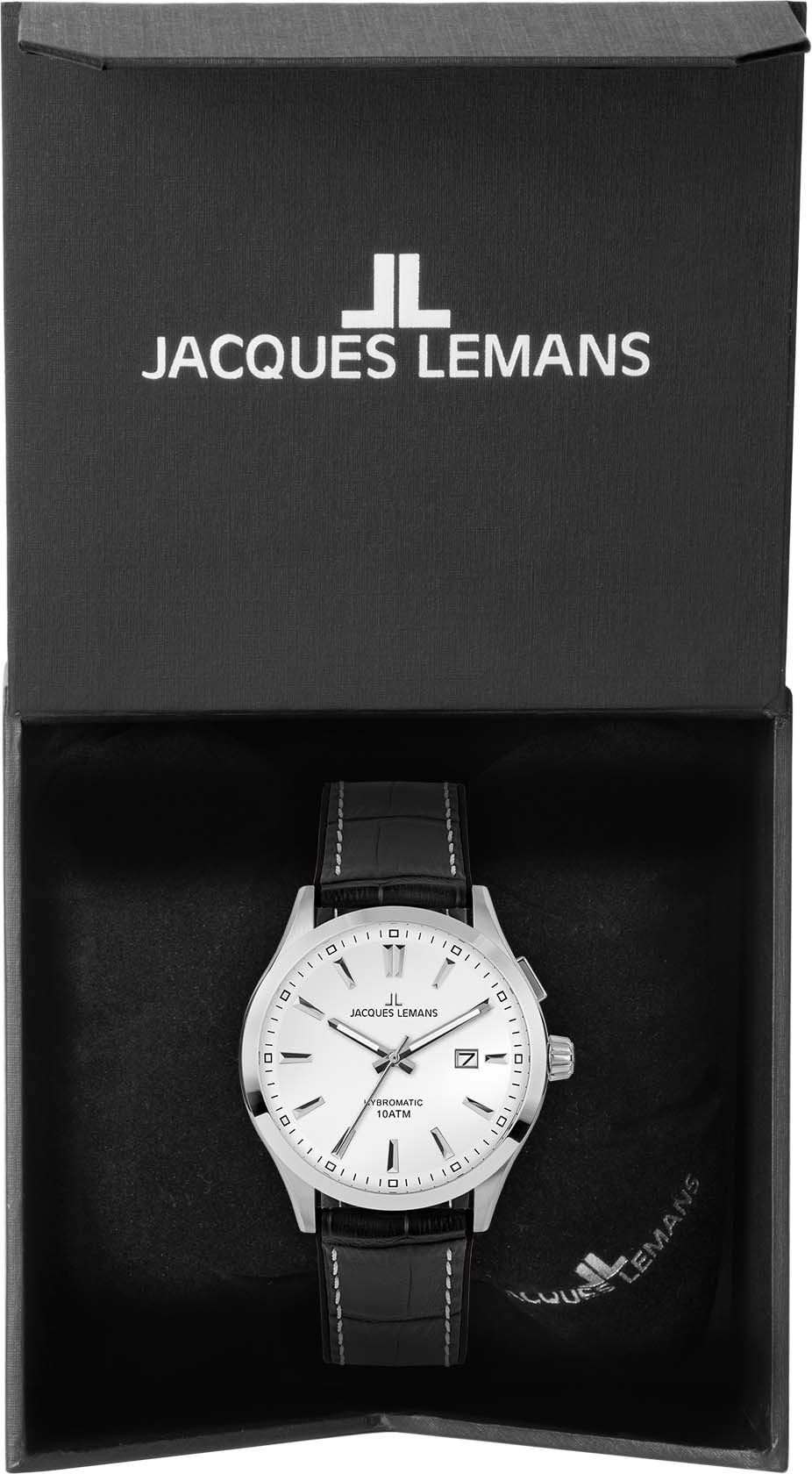 Jacques Lemans Kineticuhr bei ♕ »Hybromatic, 1-2130B«