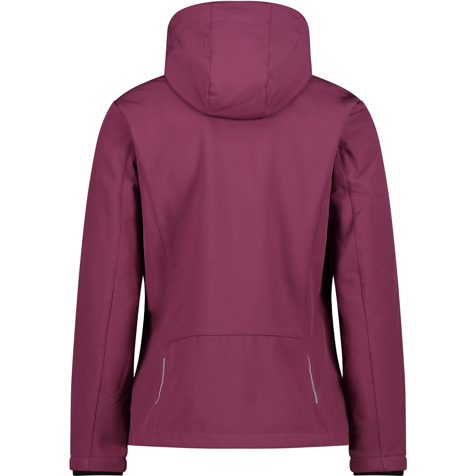 CMP Softshelljacke »WOMAN JACKET ZIP HOOD«, (1 St.), Wärmend & wind- & wasserabweisend