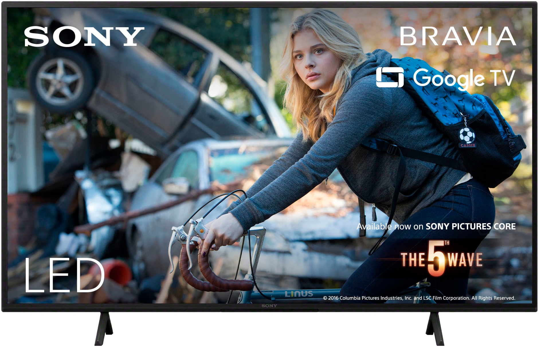 Sony LED-Fernseher »KD43X75WLPAEP«, 108 cm/43 Zoll, 4K Ultra HD, Google TV, Smart-TV, BRAVIA CORE, HDMI 2.1, Gaming-Menü