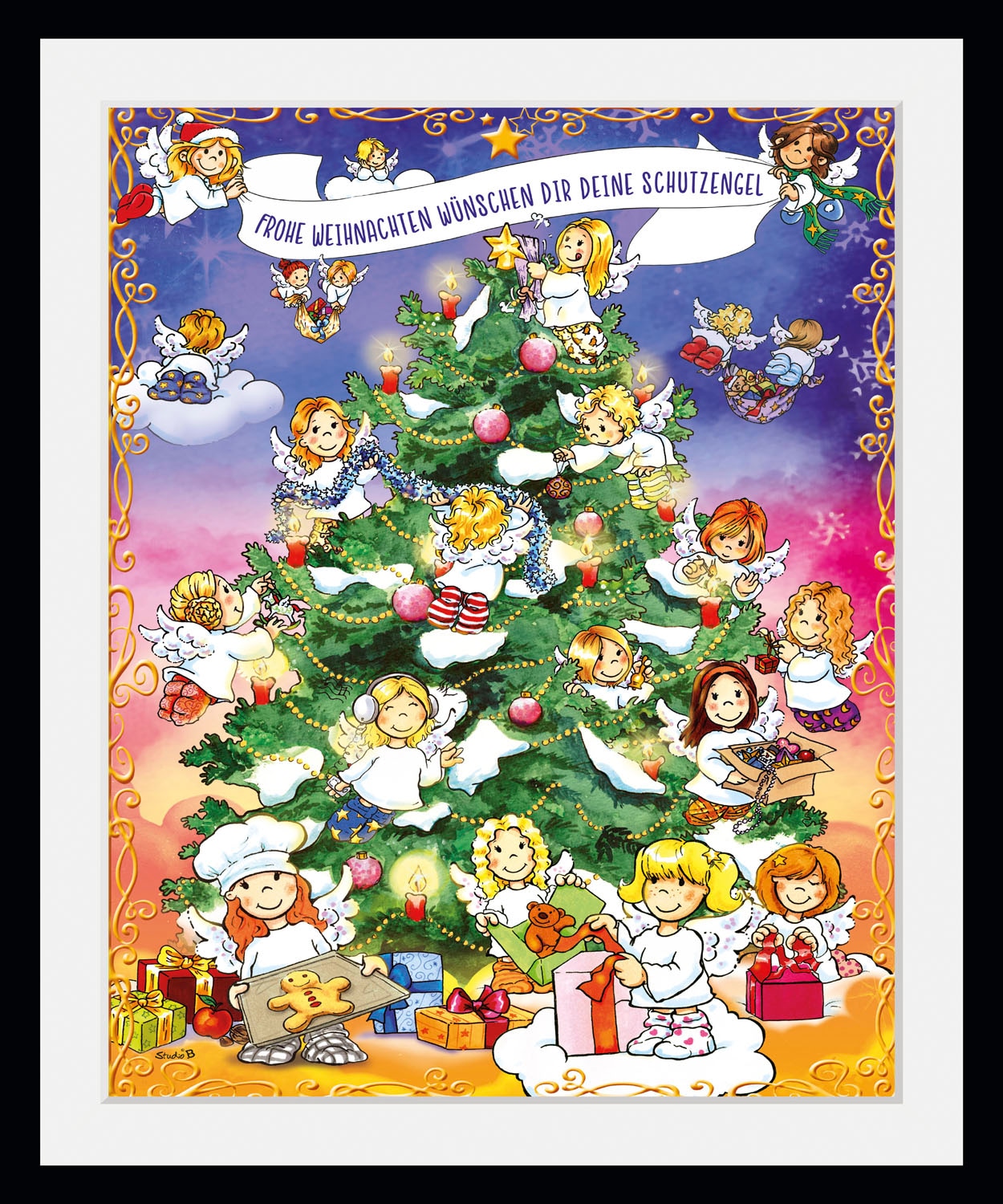 queence Bild »Christmas Tree«, Engel, (1 St.) auf Raten kaufen