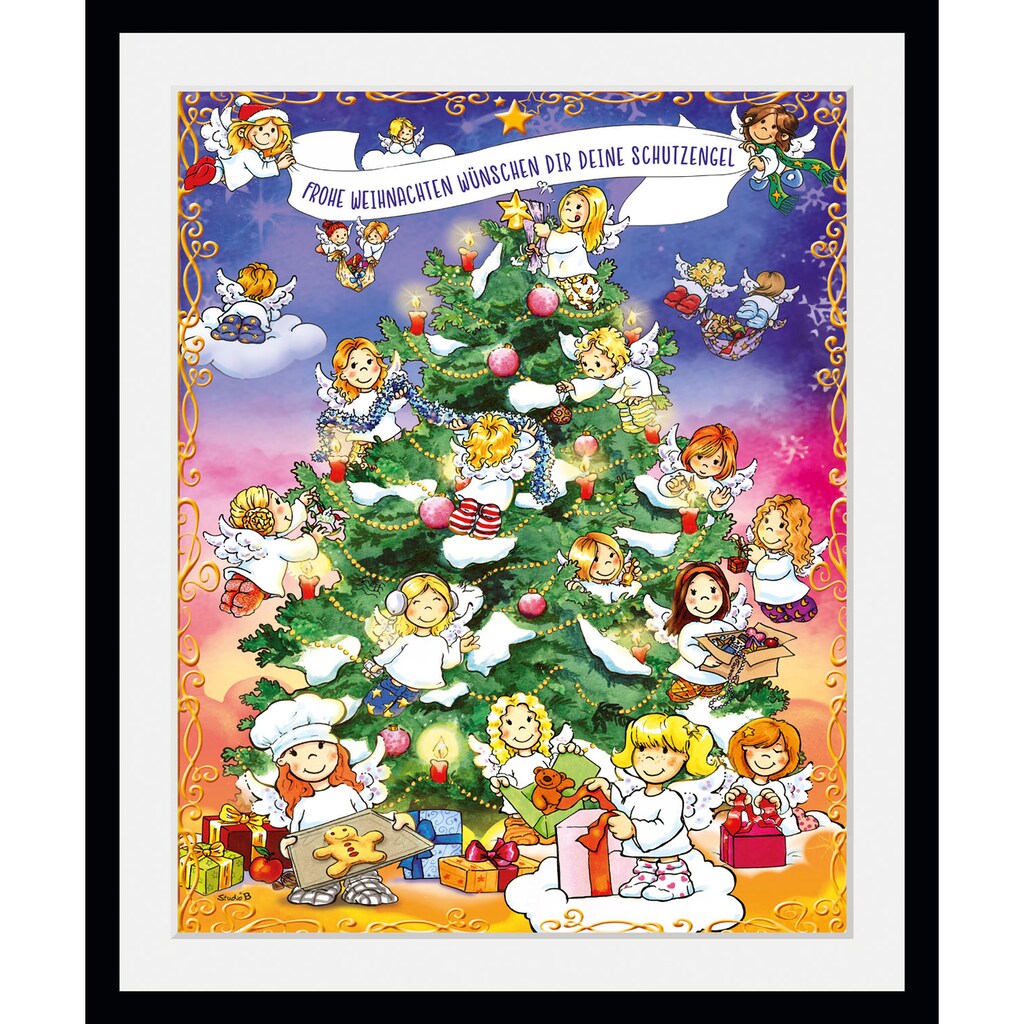 queence Bild »Christmas Tree«, Engel, (1 St.)