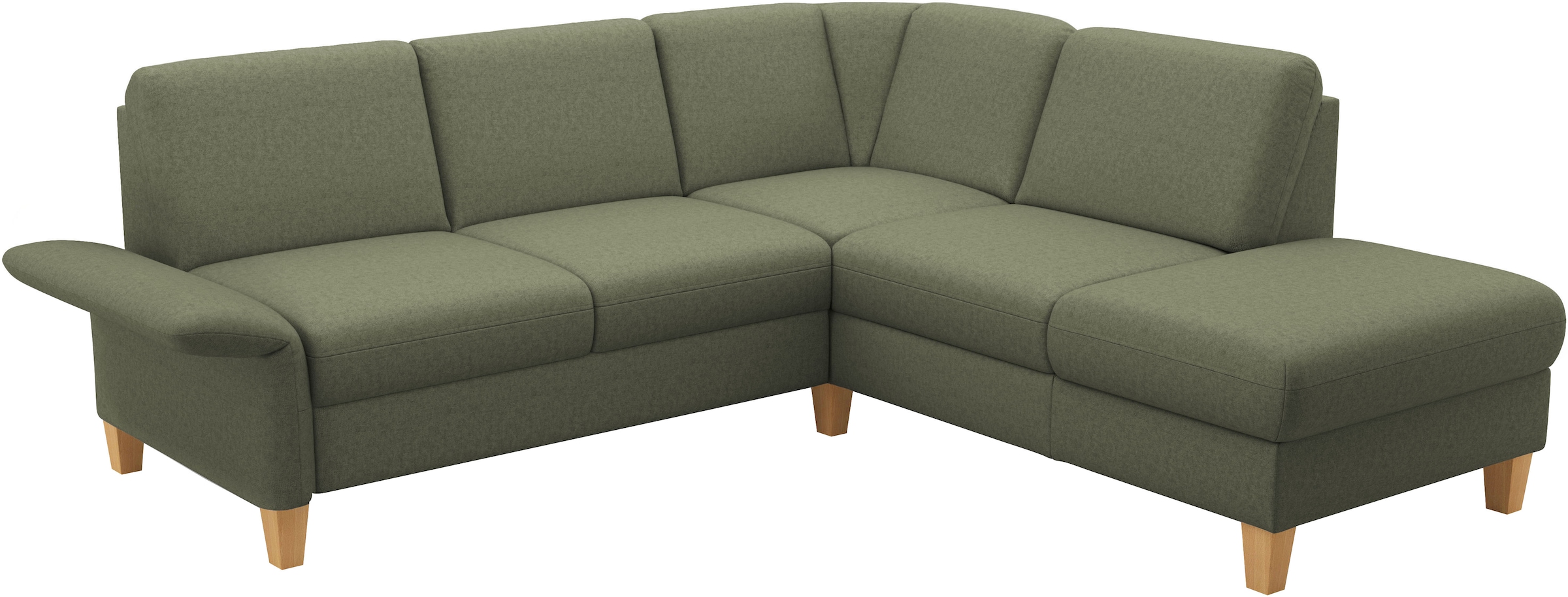 Home affaire Ecksofa »Rochelle, L-Form«, wahlweise mit Armteilverstellung, Bettfunktion und Bettkasten