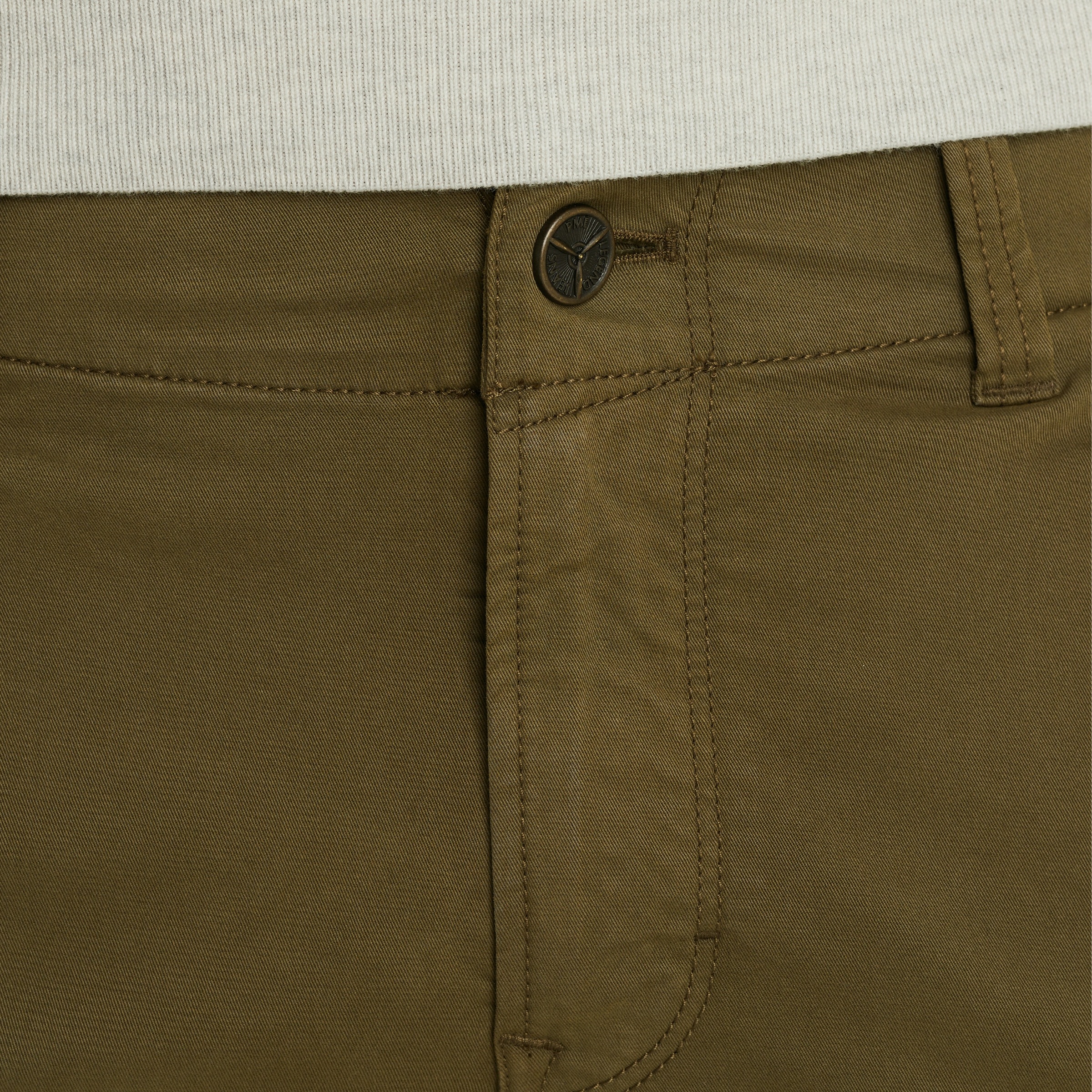 PME LEGEND Cargohose »Nordrop Stretch Twill«  mit Logo Stickerei