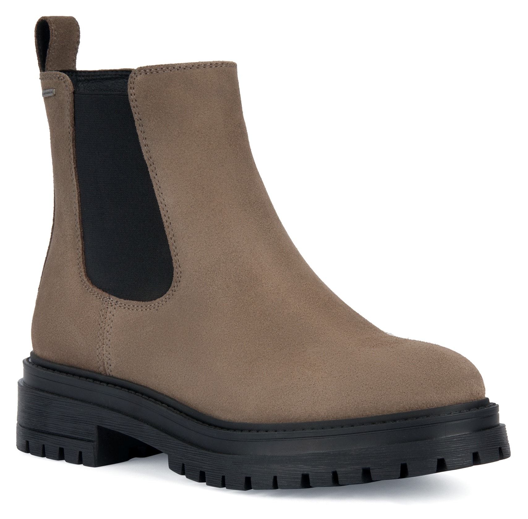 Chelseaboots »D IRIDEA B ABX«, Blockabsatz, Basic, Frühlingsmode, Stiefelette mit...