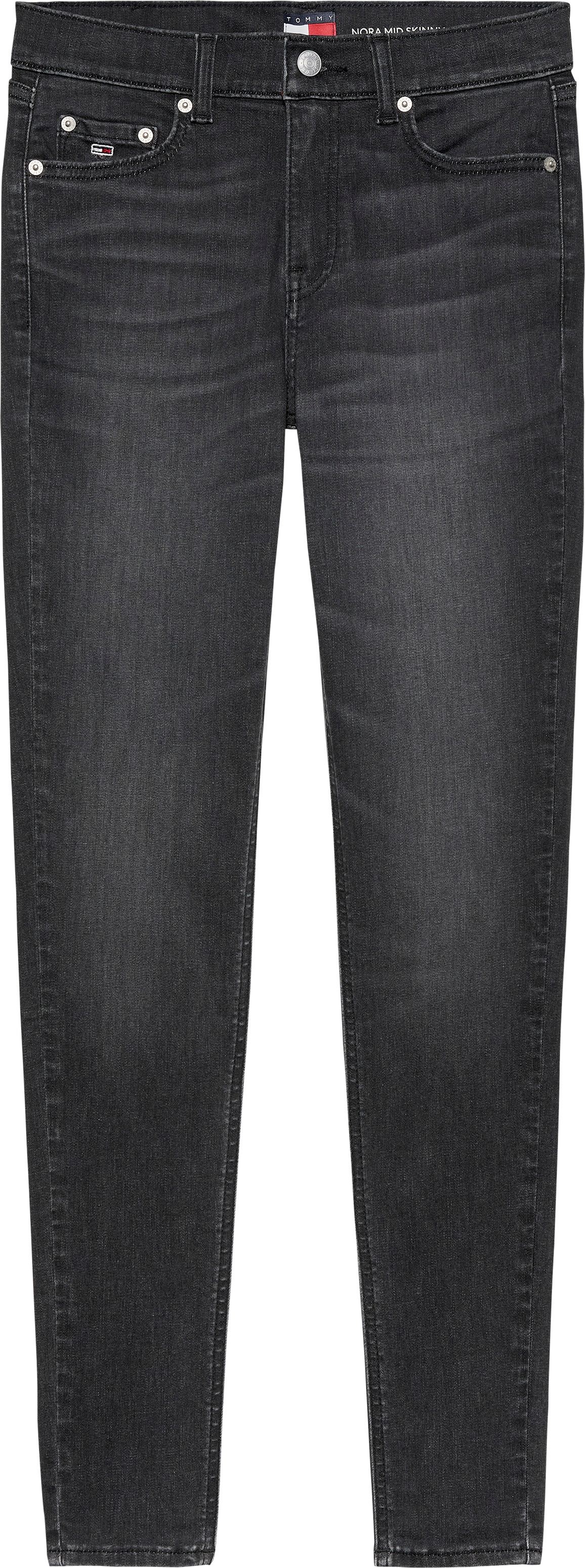 Tommy Jeans Skinny-fit-Jeans »NORA MR SKNY«, mit Waschung, mit Logo-Badge