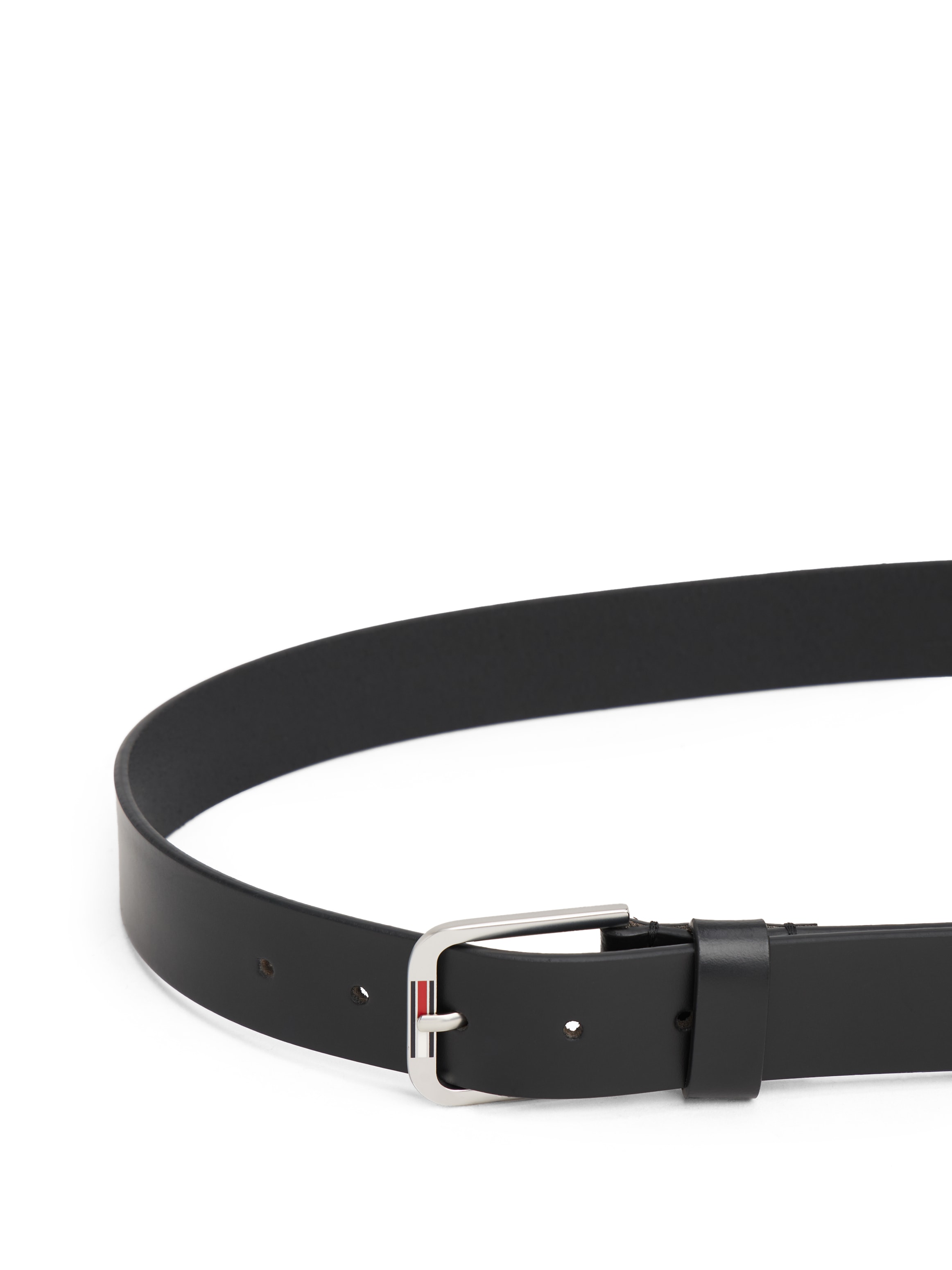 Tommy Jeans Ledergürtel »TJM AUSTIN«, 3,5 cm, glattes Finish, quadratische Schnalle