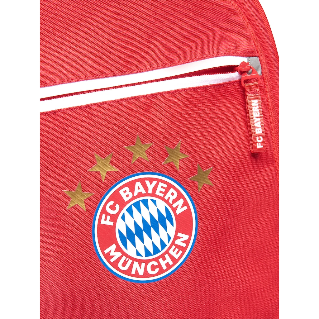 FC Bayern Schulrucksack »FC Bayern München mit 5 Sterne Logo«, Aus recyceltem PET Material