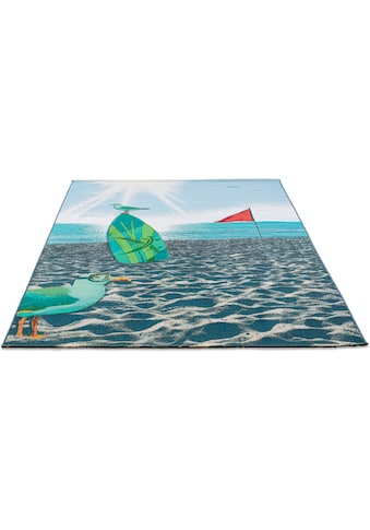 Sansibar Teppich »Rantum Beach SA-021«, rechteckig, Flachgewebe, modernes Design,... kaufen