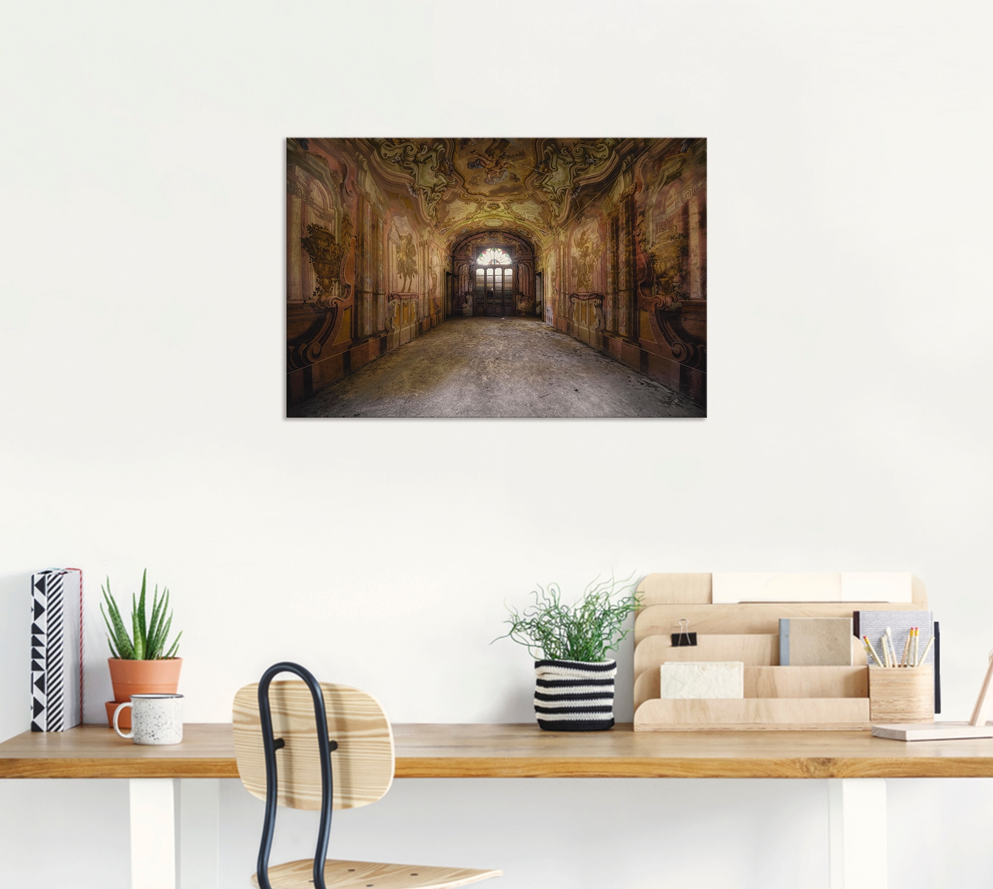 Artland Wandbild »Lost Place - Villa - verlassene Orte«, Gebäude, (1 St.), als Alubild, Outdoorbild, Leinwandbild in verschied. Größen