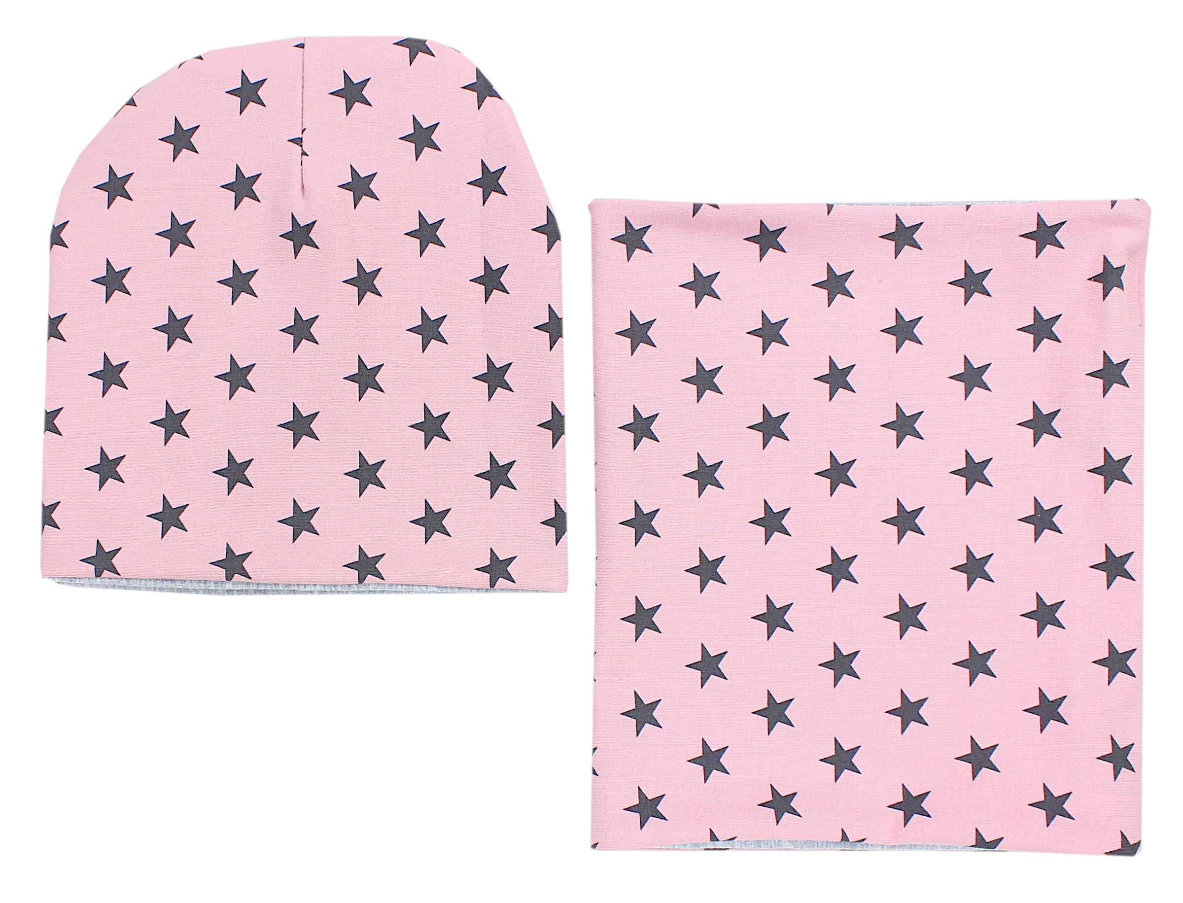 TupTam Beanie »Mütze Unisex Kinder Beanie Mütze Schlauchschal Set«