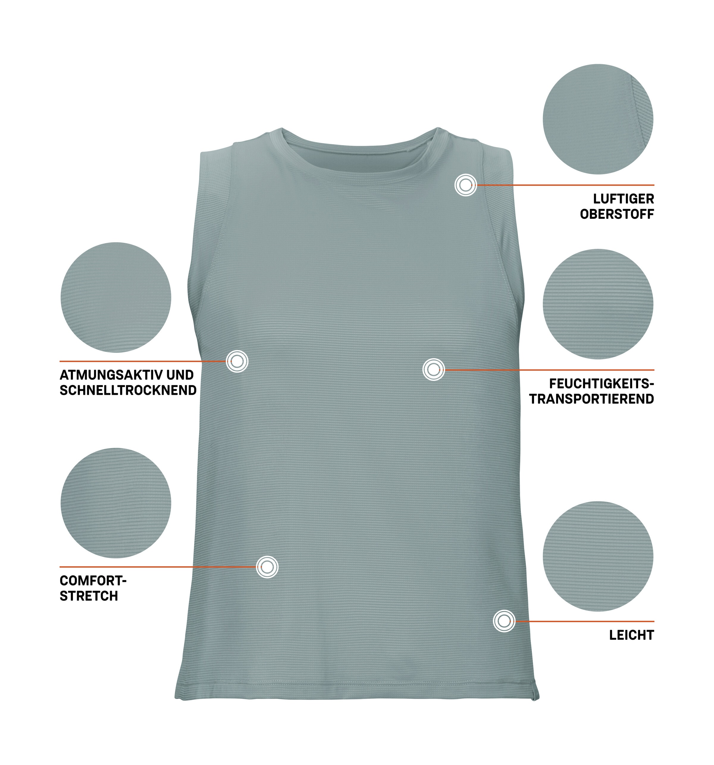 Killtec Funktionstop »KOS 169 WMN TP« Leichtes, atmungsaktives und elastisches Damen Funktionstop