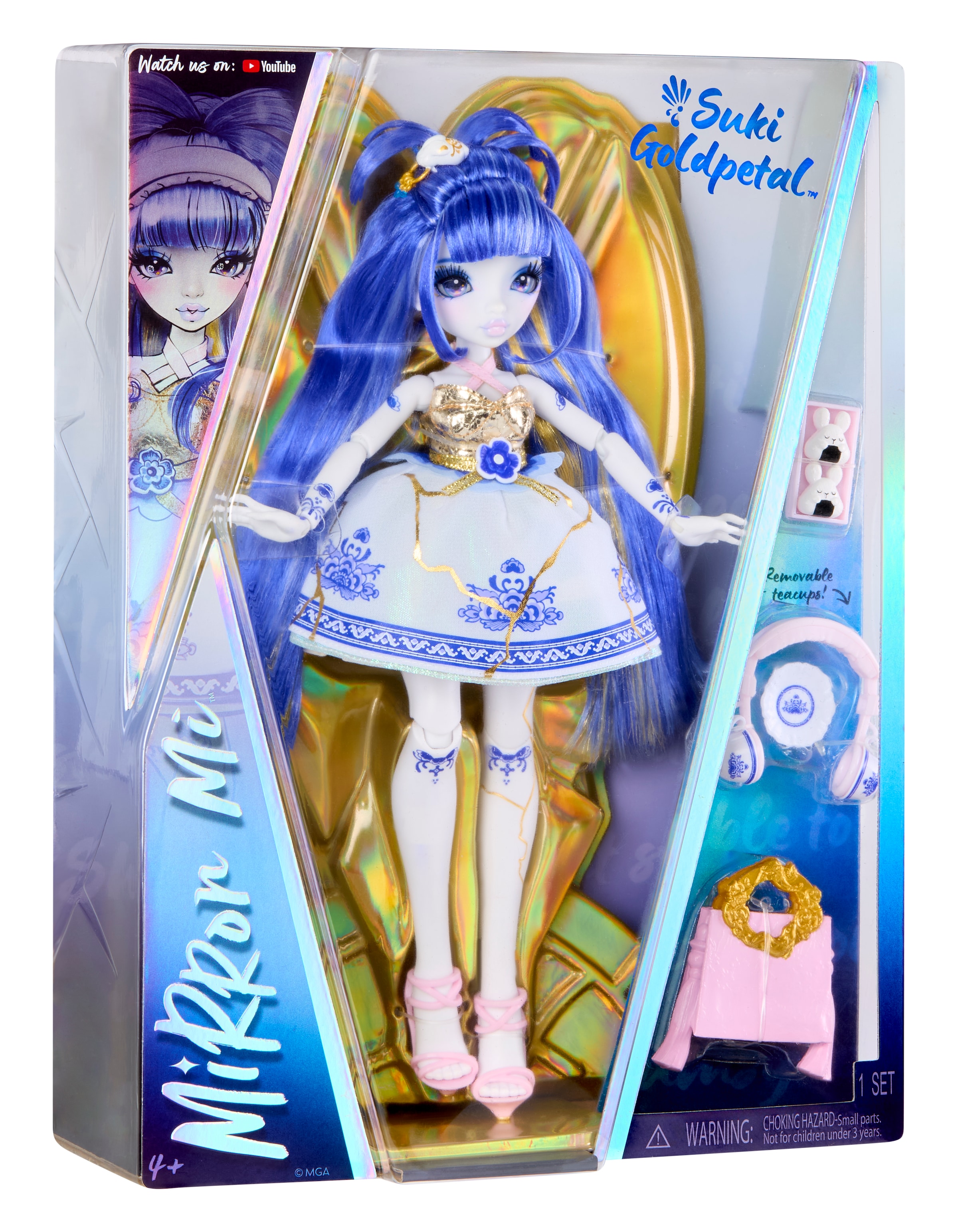 MGA ENTERTAINMENT Anziehpuppe »MirrorMi Fashion Doll - Suki Goldpetal (Fragile)«