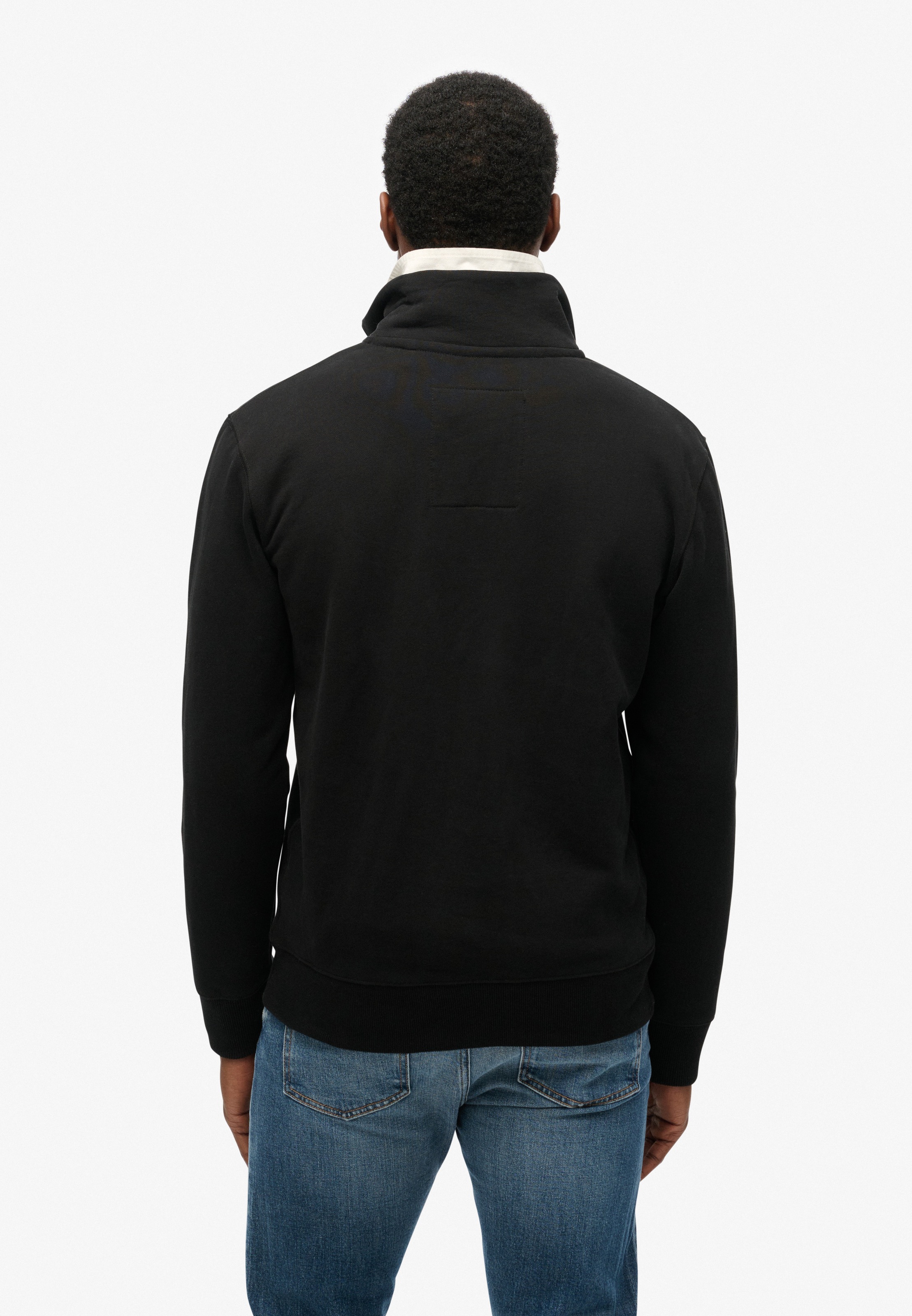 Superdry Sweatshirt »ESSENTIAL LOGO HENLEY«
