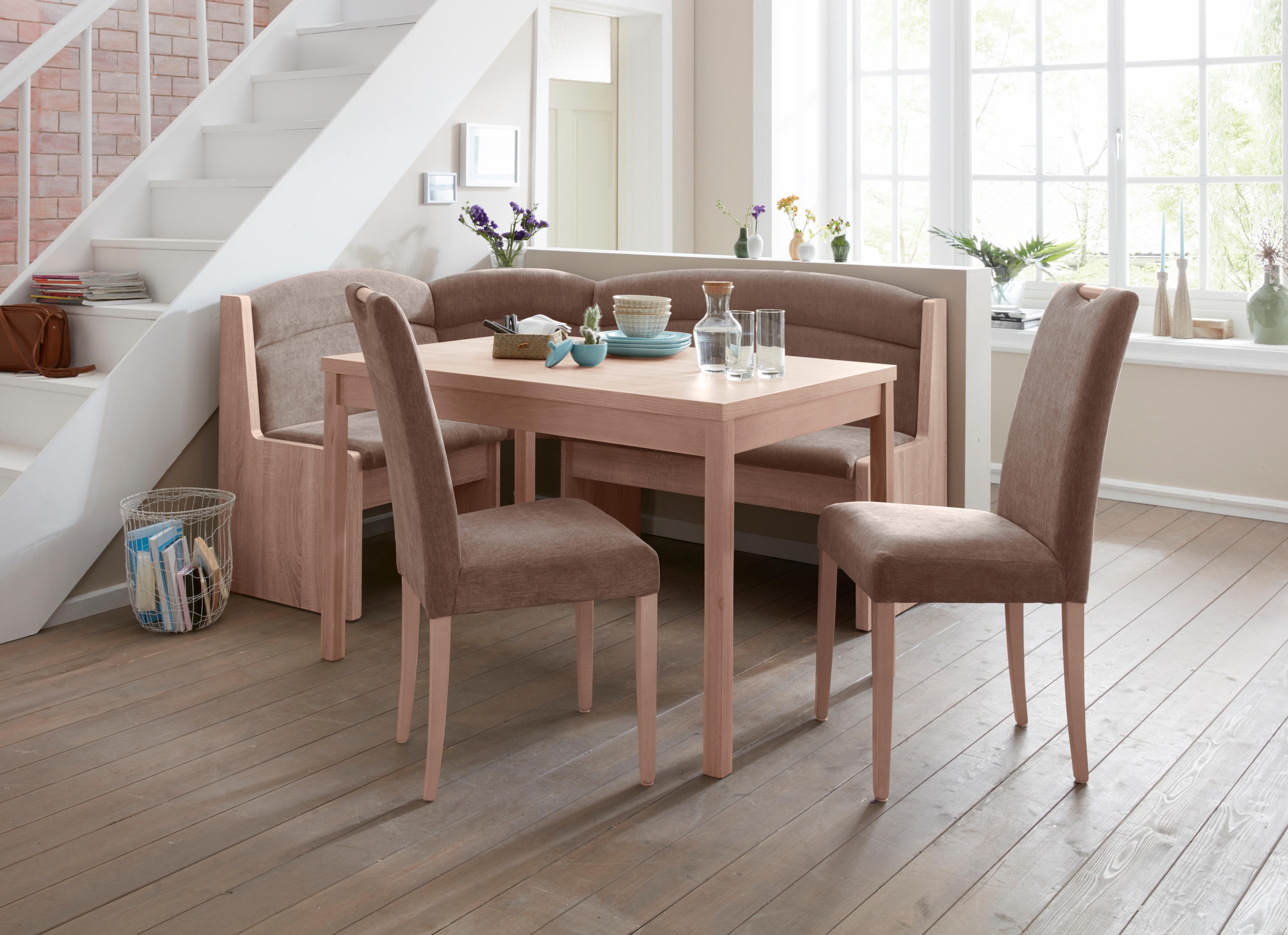 INOSIGN Eckbankgruppe »Moldau«, (Set, 4 tlg.)