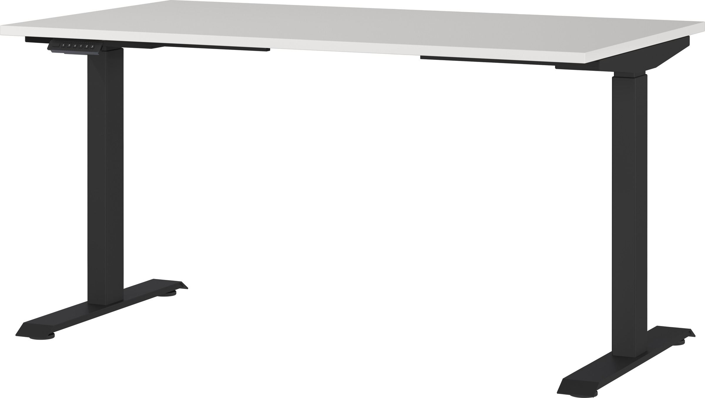GERMANIA Schreibtisch »GW-Agenda elektrisch höhenverstellbar (72-120 cm)«, mit Memory-Funktion & USB-Ladestation, verschiedenen Breiten