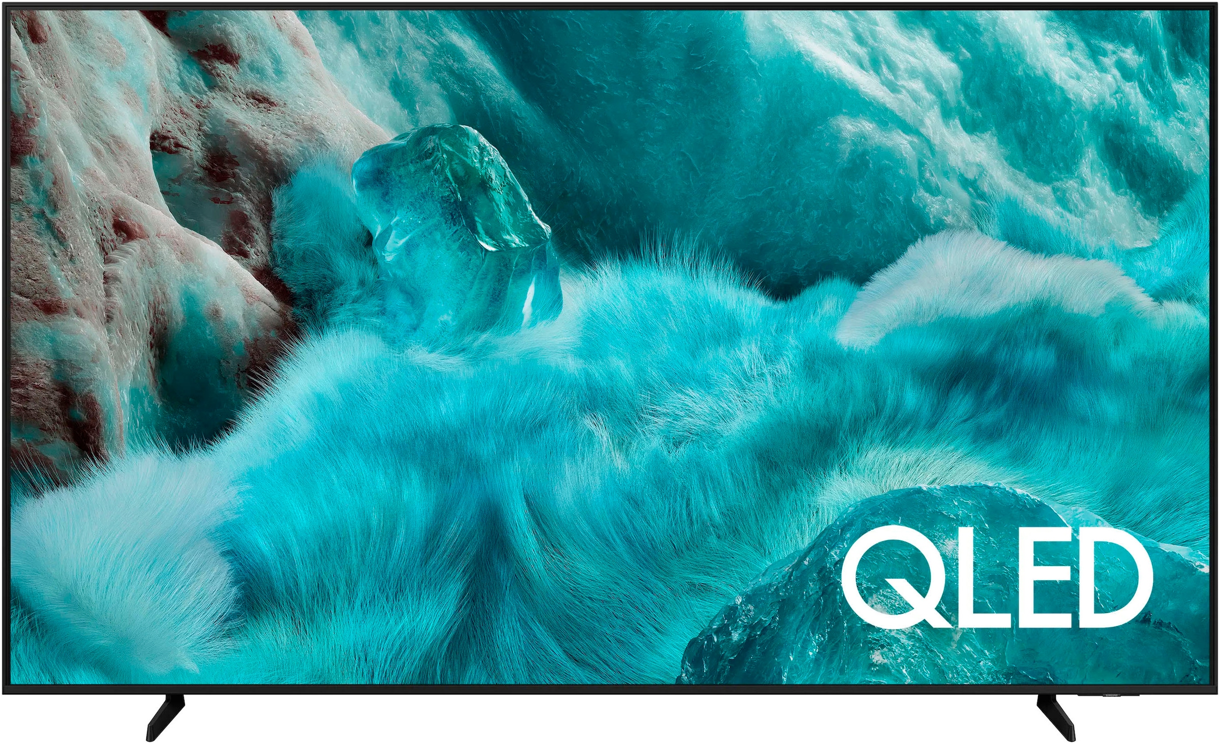 Samsung QLED-Fernseher »GQ65Q7F2AU«, 4K Ultra HD, Smart-TV, Quantum HDR, Knox Security, Art Store, 3D Sound, Gaming Hub, AI TV