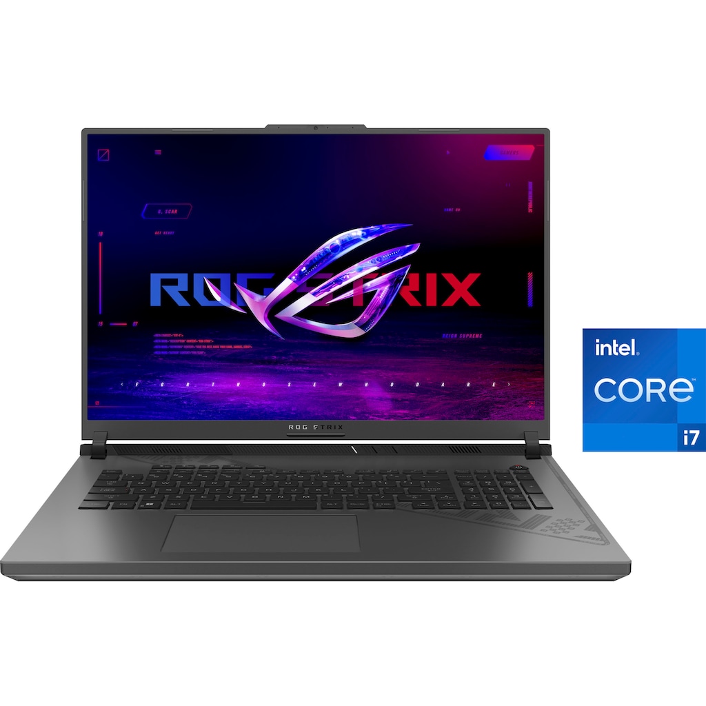 Asus Gaming-Notebook »ROG Strix G814JU-N5084W«, 45,7 cm, / 18 Zoll, Intel, Core i7, GeForce RTX 4050, 1000 GB SSD