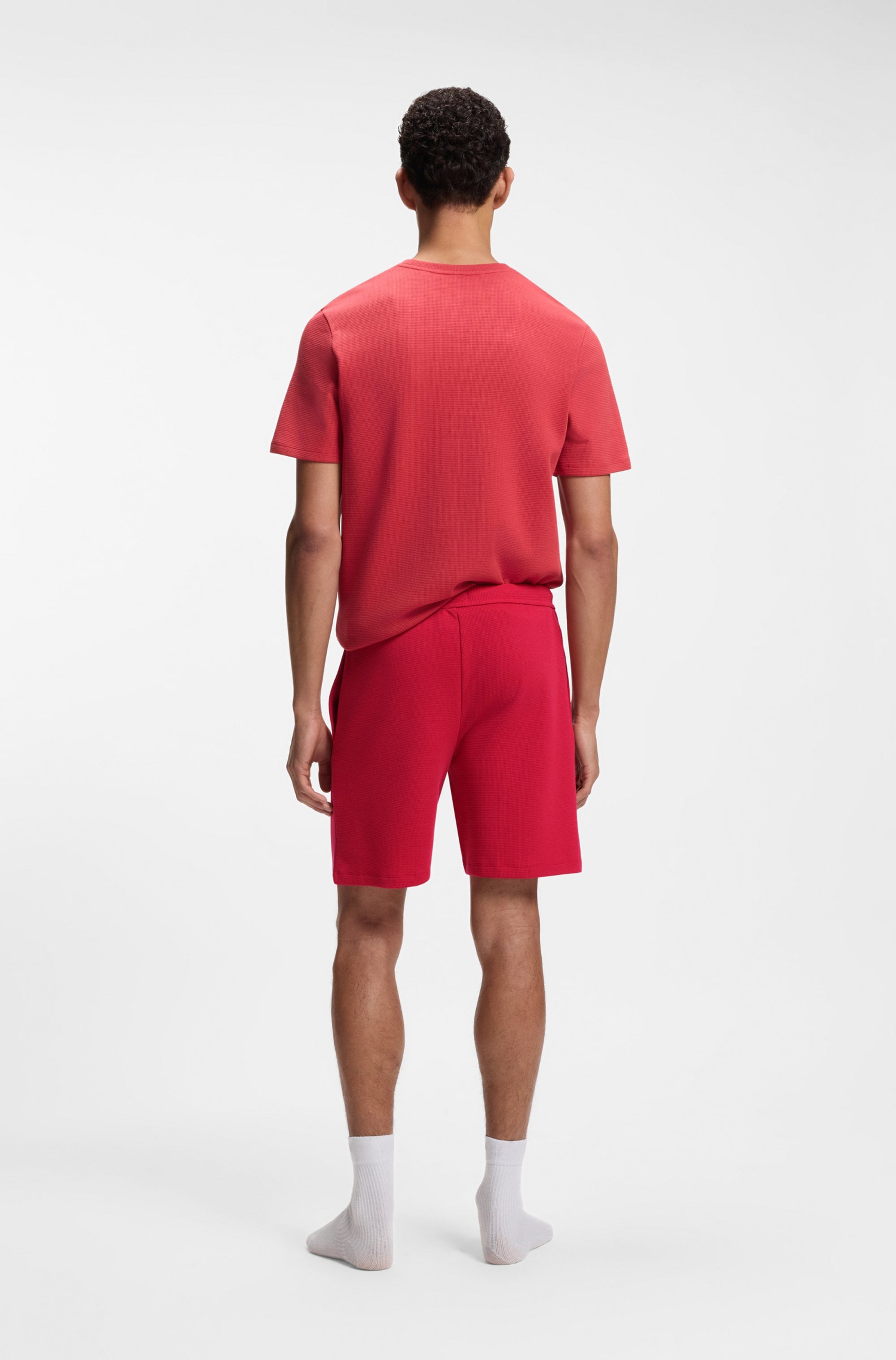 BOSS Pyjamashorts »Waffle Shorts«
