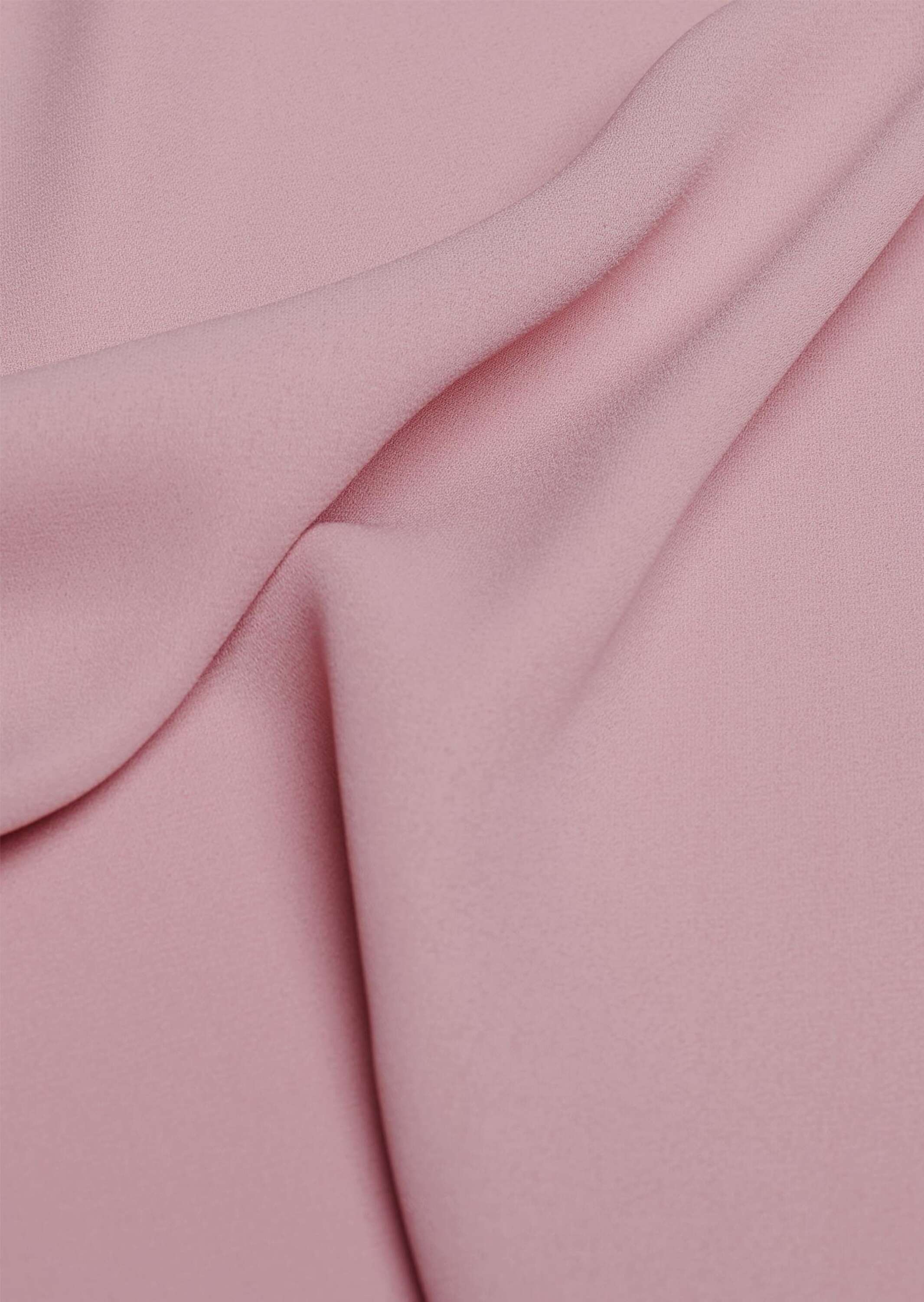 GOLDNER Kurzarmbluse »Kurzgröße Feminine Bluse mit Ausschnittlösung« Ohne