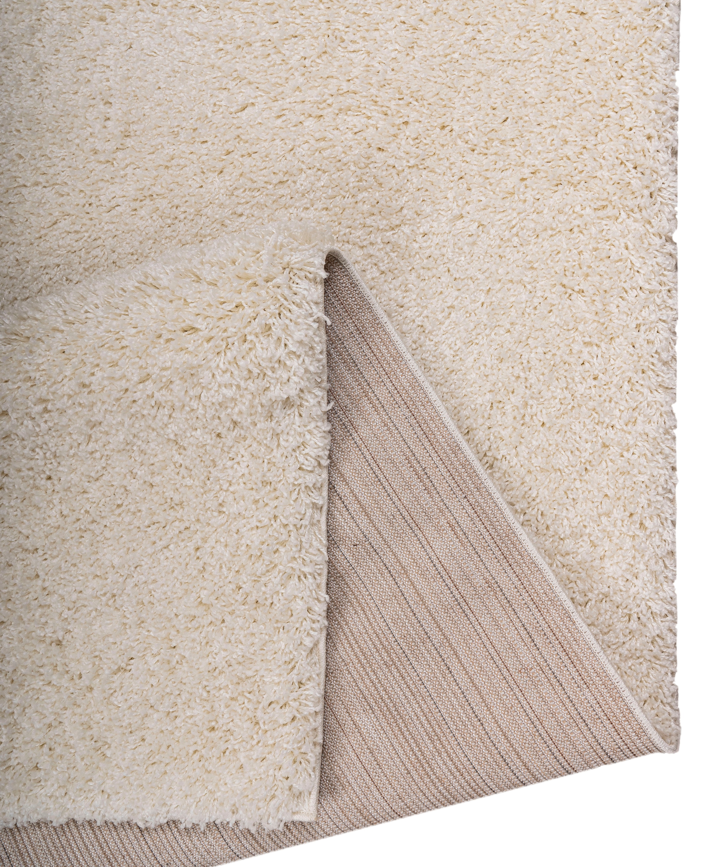 Bruno Banani Läufer »Shaggy Soft«, rechteckig, 30 mm Höhe, Läufer, Brücke, gewebt, Uni-Farben, besonders weich