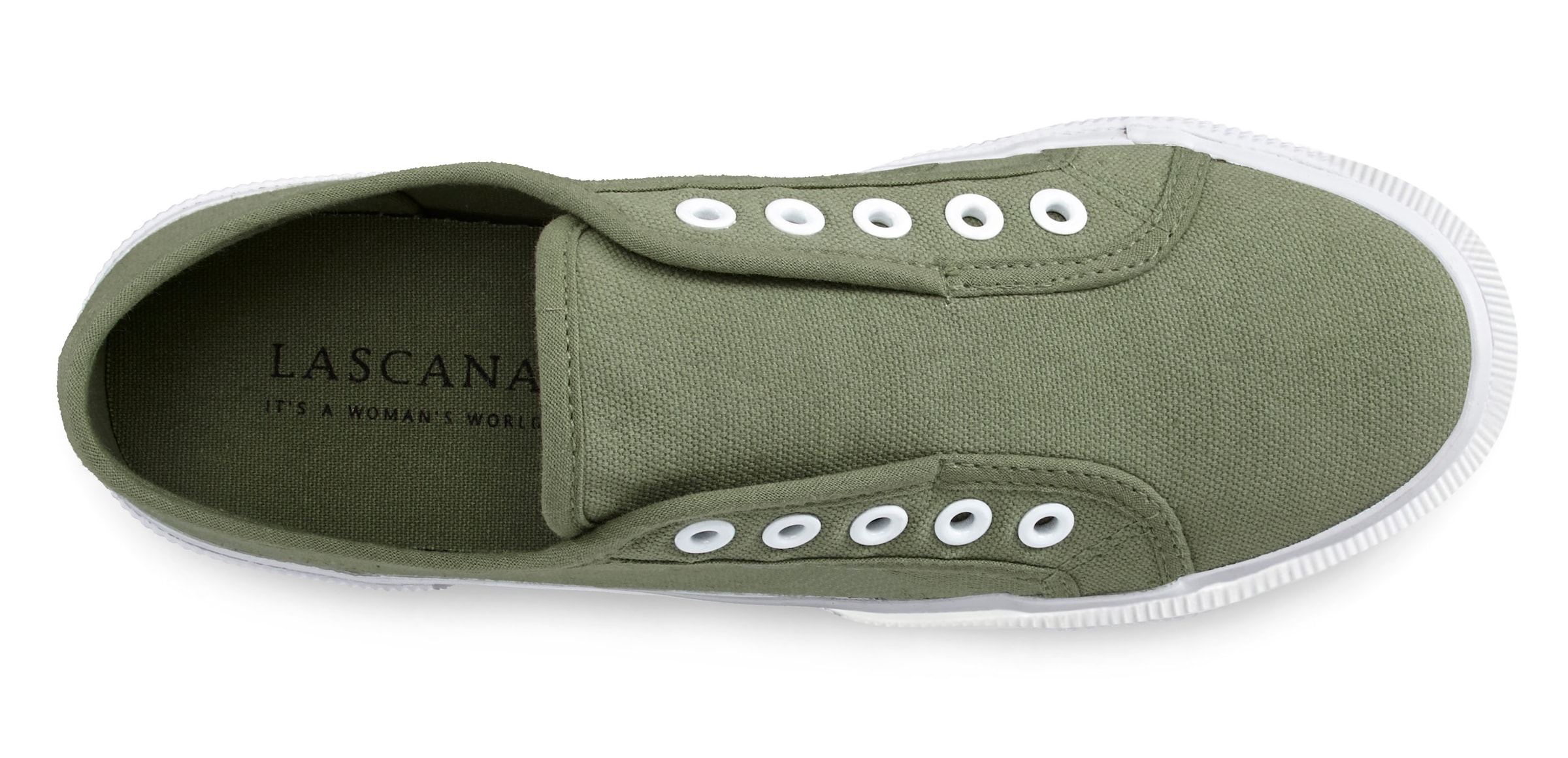 LASCANA Sneaker, Slipper, Halbschuh bequem zum Reinschlüpfen VEGAN