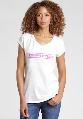GANG V-Shirt »94Base«, mit Logo Frontdruck kaufen