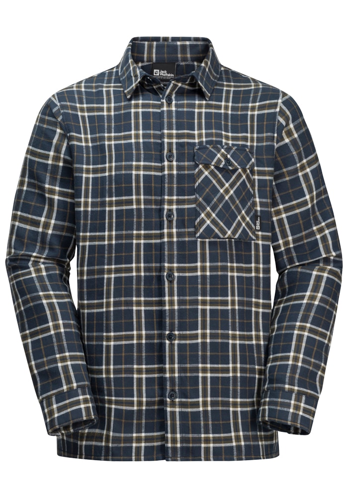 Jack Wolfskin Flanellhemd »MORGENLUFT SHIRT M«