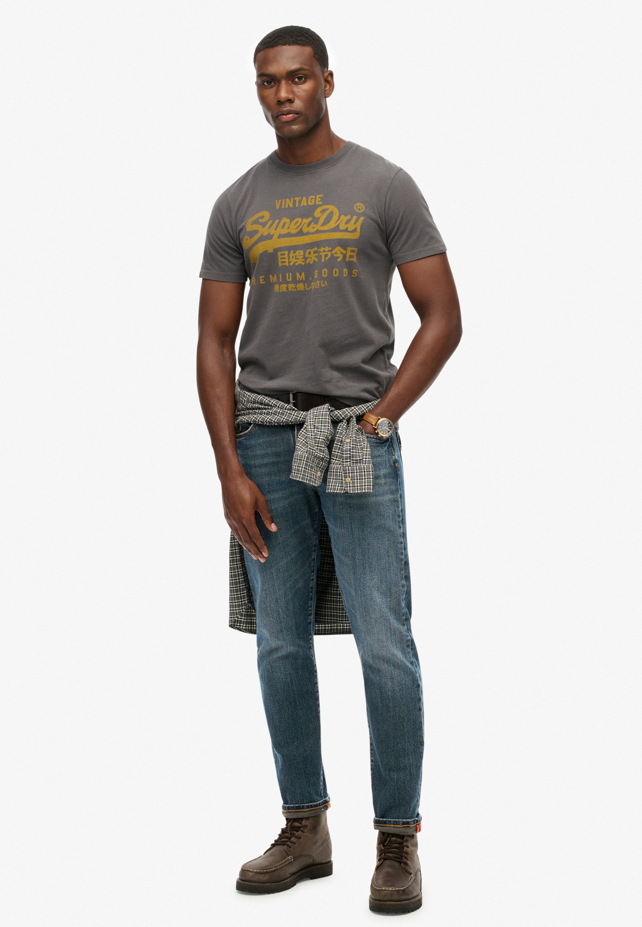 Superdry Rundhalsshirt »VL CLASSIC TEE«