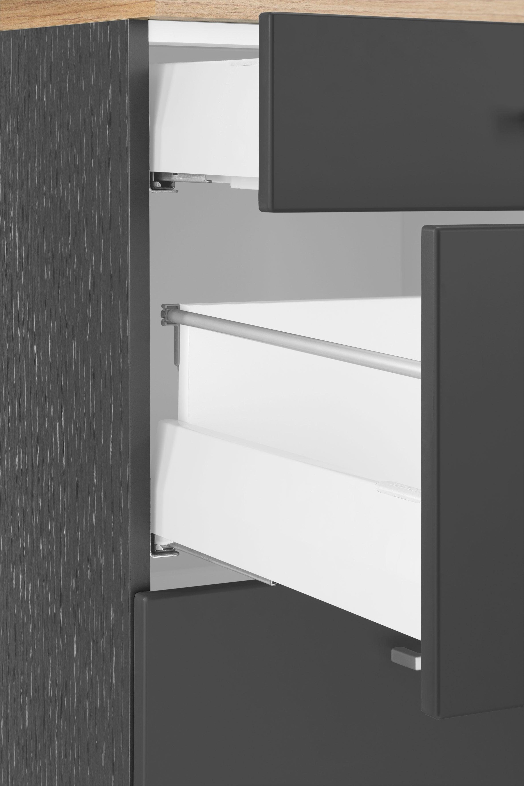 KOCHSTATION Unterschrank »KS-Kehl« Breite 120 cm