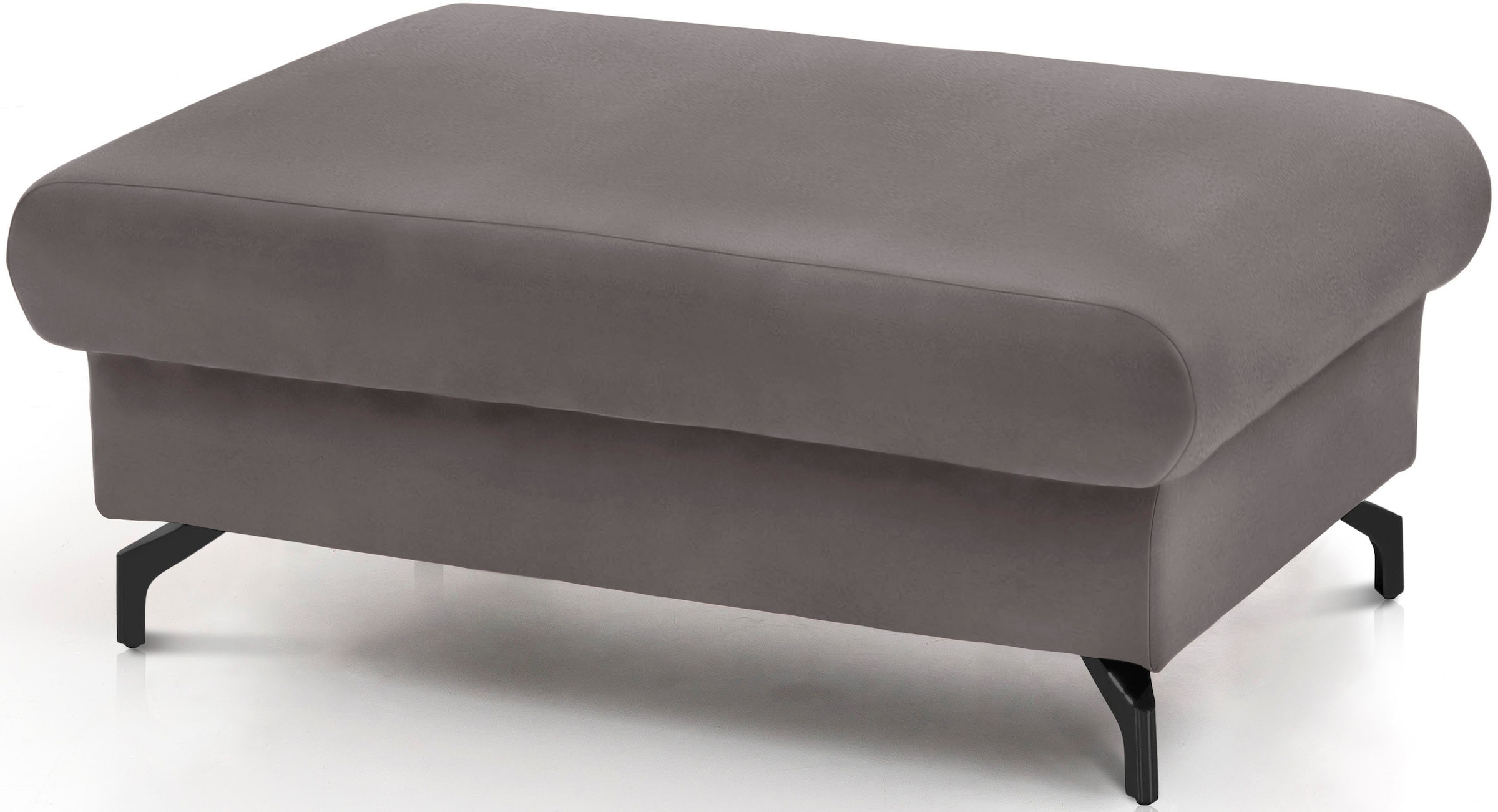 COTTA Polstergarnitur »Komaris L-Form«, (Set), Set bestehend aus: Ecksofa mit Kopfteilverstellung & Hocker
