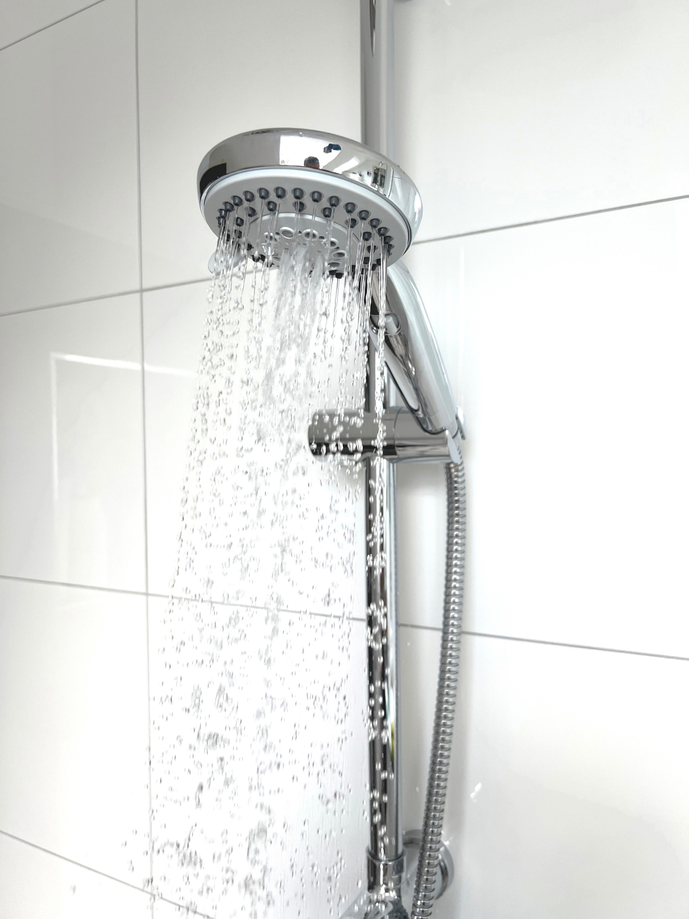 ADOB Handbrause »Vento N Stop«, (1 tlg.), 5-strahlig plus Wasserstoppfunktion, Ø 10 cm, Designklassiker