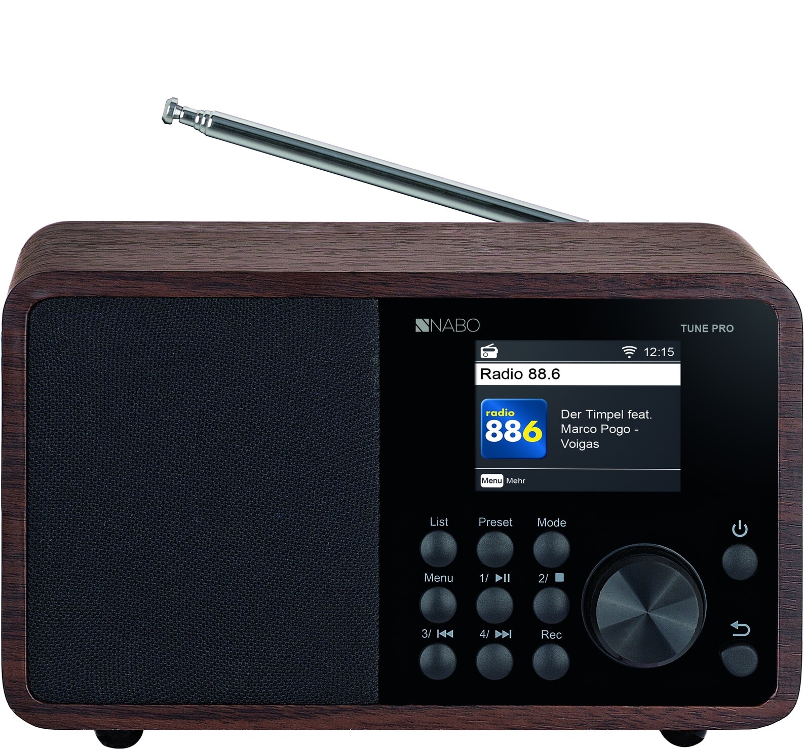 NABO Digitalradio (DAB+) »Tune Pro«, (WLAN-WLAN Digitalradio (DAB+)-Internetradio 15 W)