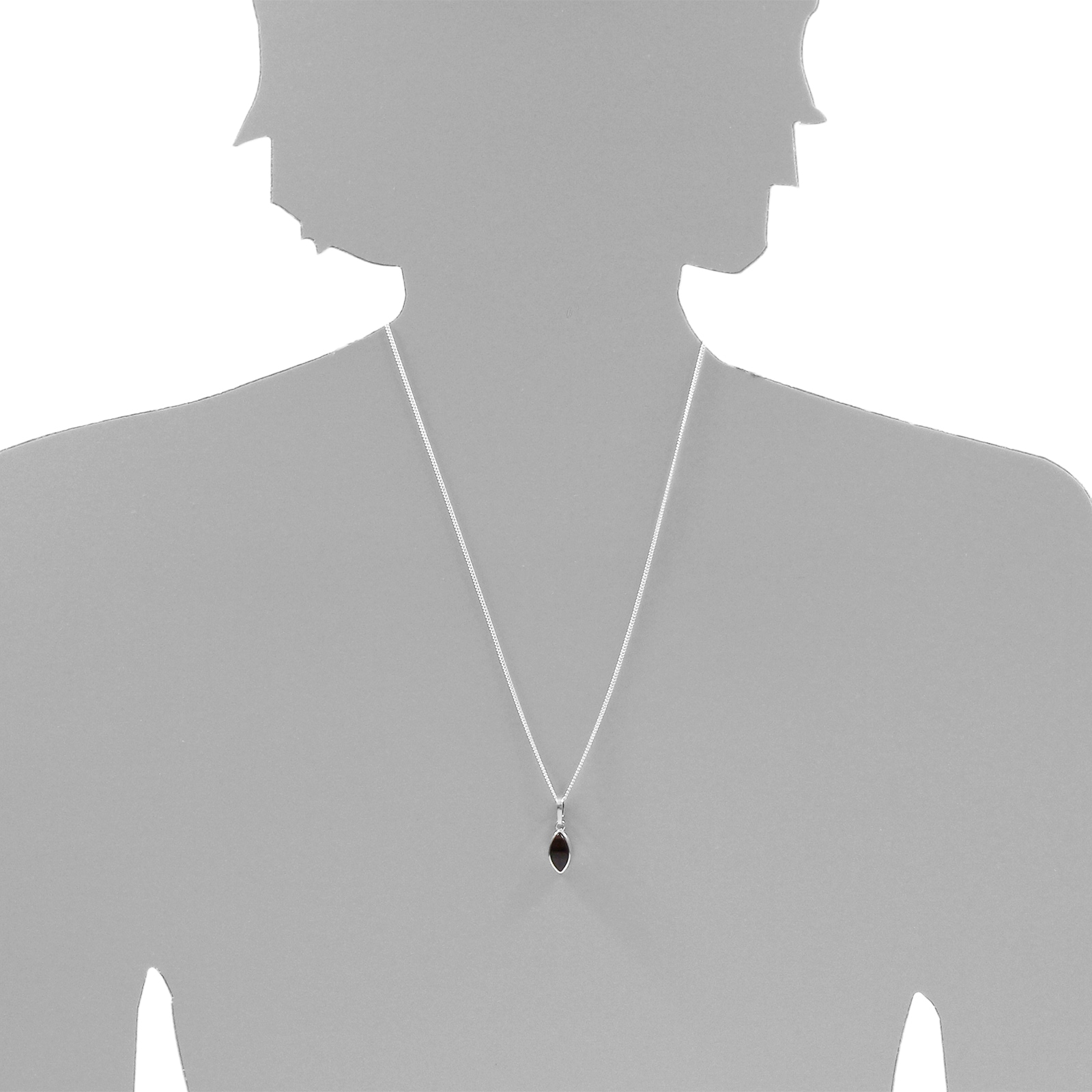 OSTSEE-SCHMUCK Kettenanhänger »- Tadira - Silber 925/000 - Bernstein«