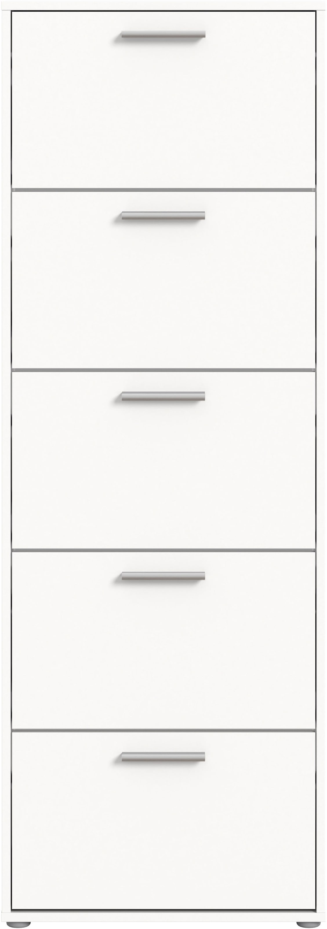 HBZ Schuhkommode »Sam Schuhkipper, Schuhschrank BxHxT 59x169x17 cm«, (1 St.), mit 5 Klappen