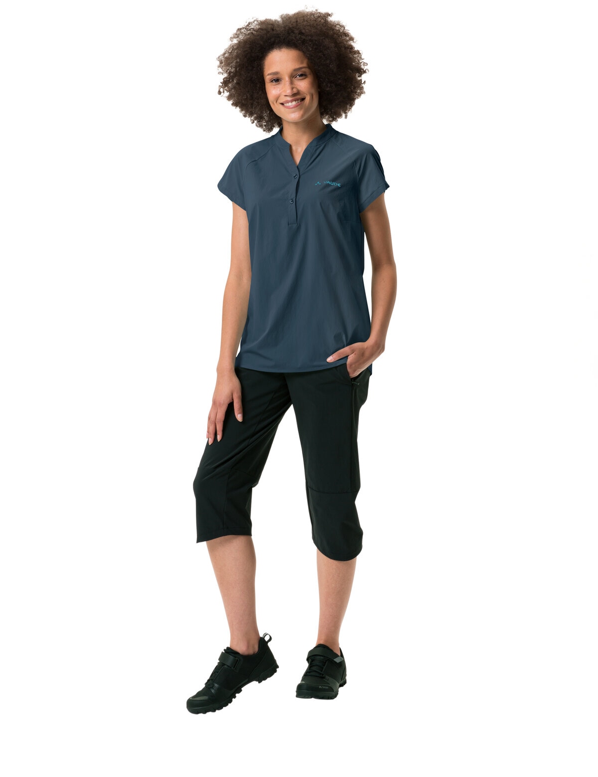 VAUDE Funktionsbluse »WOMEN'S YARAS SL SHIRT II«, (1 tlg.), mit 2-Knopf-Form