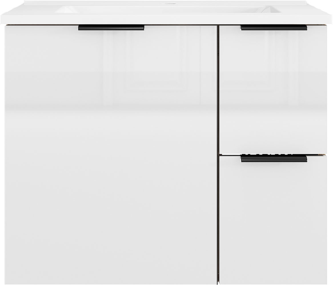 OTTO home Waschtisch »Picante« inkl. Keramikbecken, 60 und 80 cm, 1Tür + 2 Schubladen, wandhängend