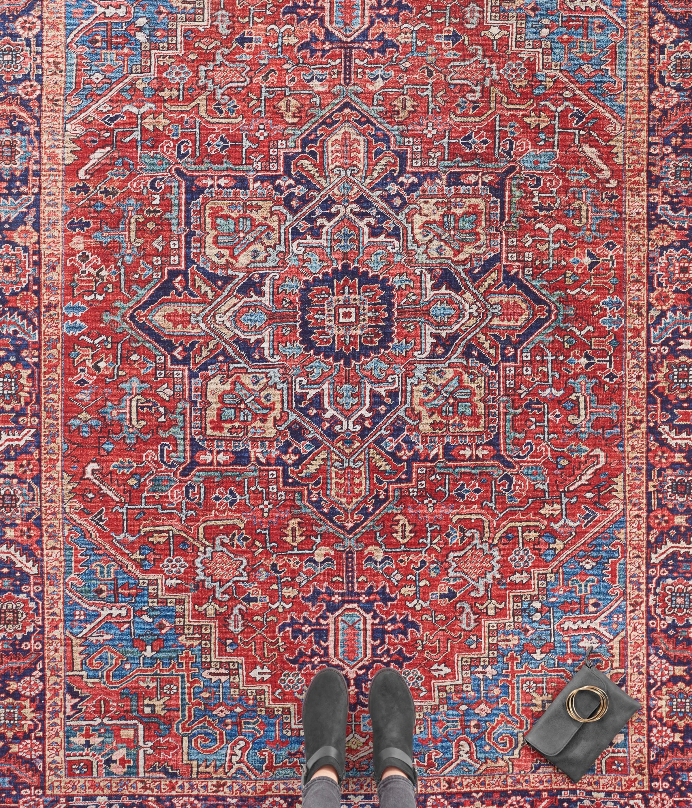 HANSE Home Teppich »Amata«, rechteckig, 5 mm Höhe, Orientalisch, Läufer, Vintage, Wohnzimmer, Schlafzimmer, Esszimmer