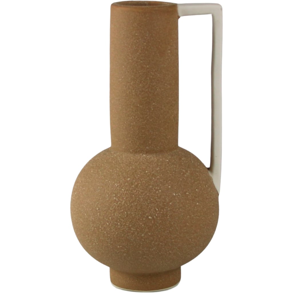 andas Dekovase »Stryn, Vase in außergewöhnlicher Form, mit Henkel«, (1 St.)