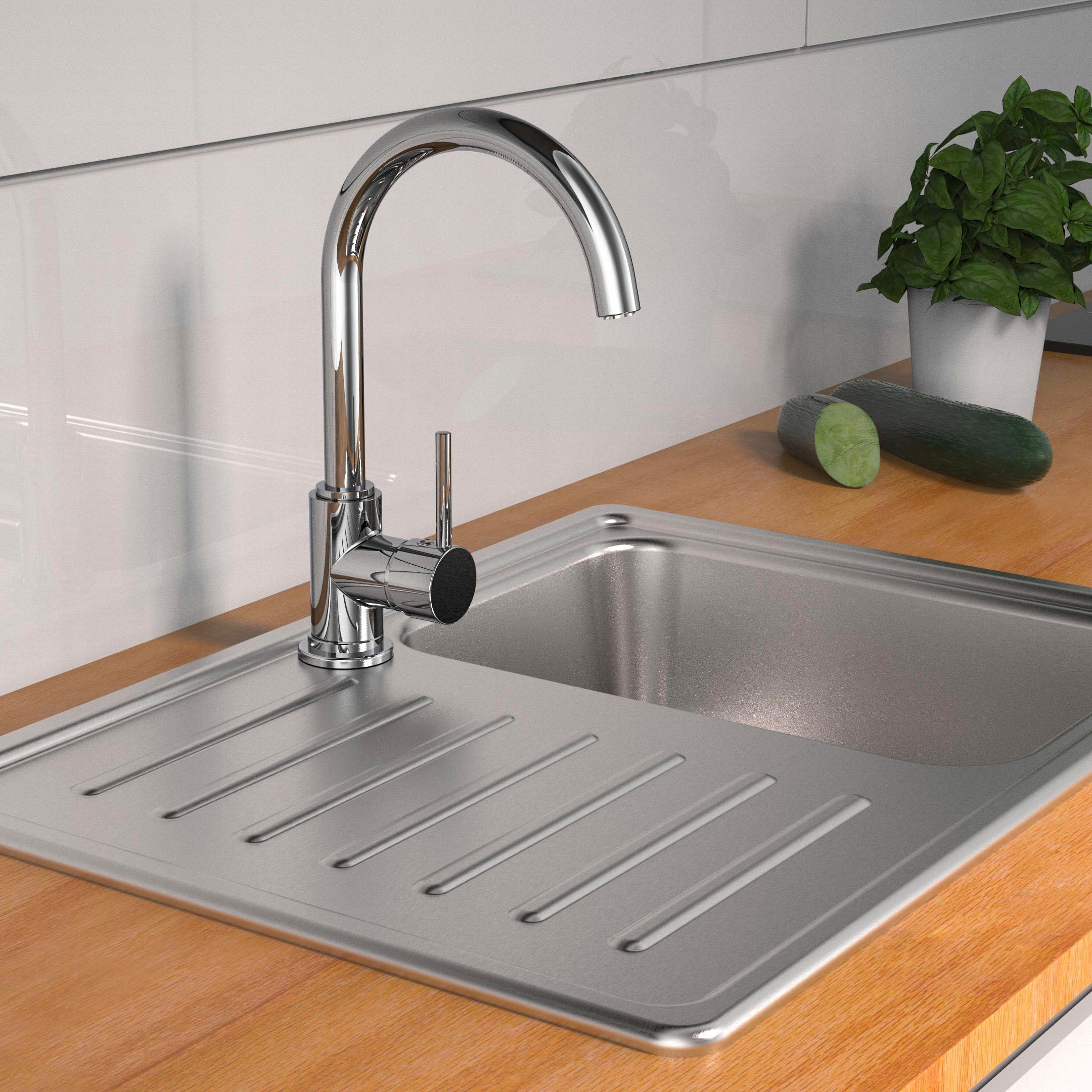 Schütte Spültischarmatur »CASALLA« Niederdruckarmatur, energiesparender Wasserhahn, Mischbatterie