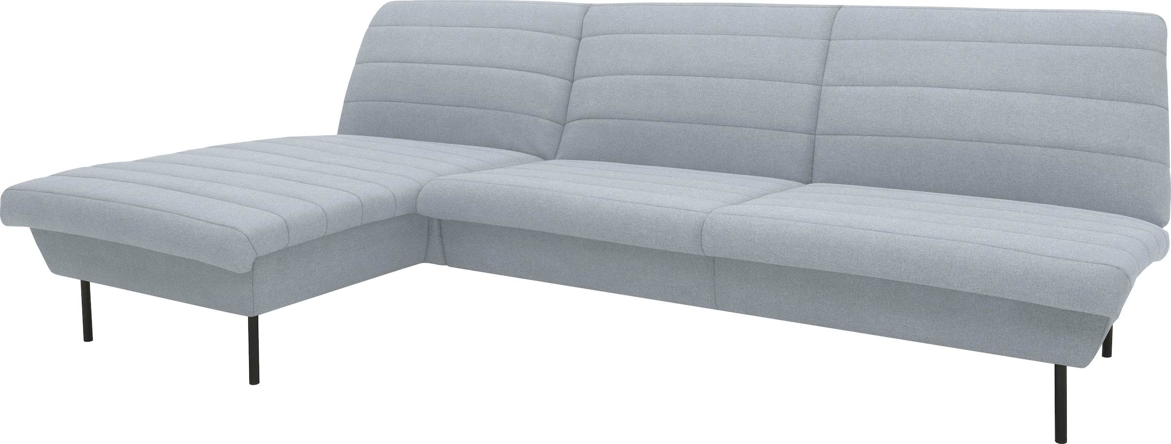 LOOKS by Wolfgang Joop Ecksofa »LOOKS IX L-Form«, Quersteppung, ohne Armlehnen