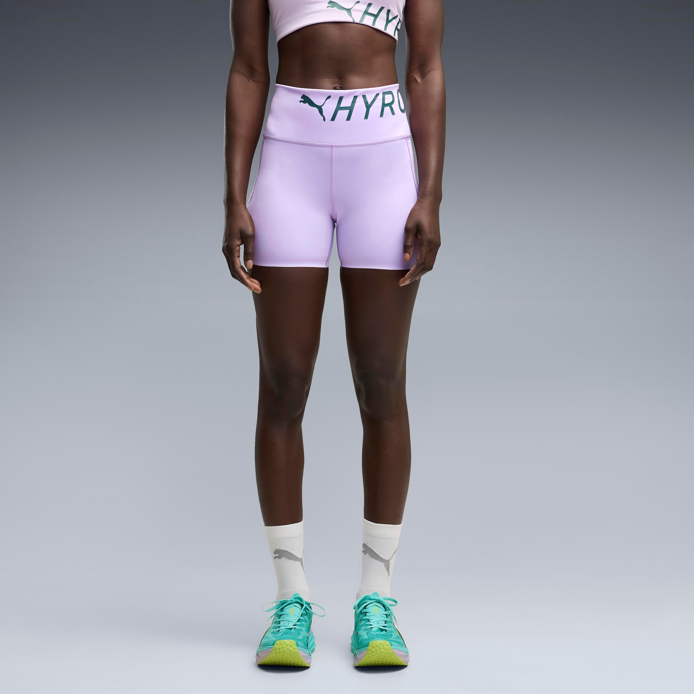 PUMA Trainingsshorts »W  X HYROX PWRMODE 4 SHORT TIGHT«  Regular Fit, für sportliche Aktivitäten, sportlicher Stil