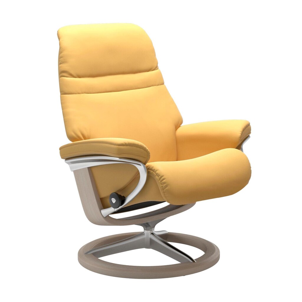 Stressless® Relaxsessel »Sunrise«, mit Signature Base, Größe L, Gestell Whitewash